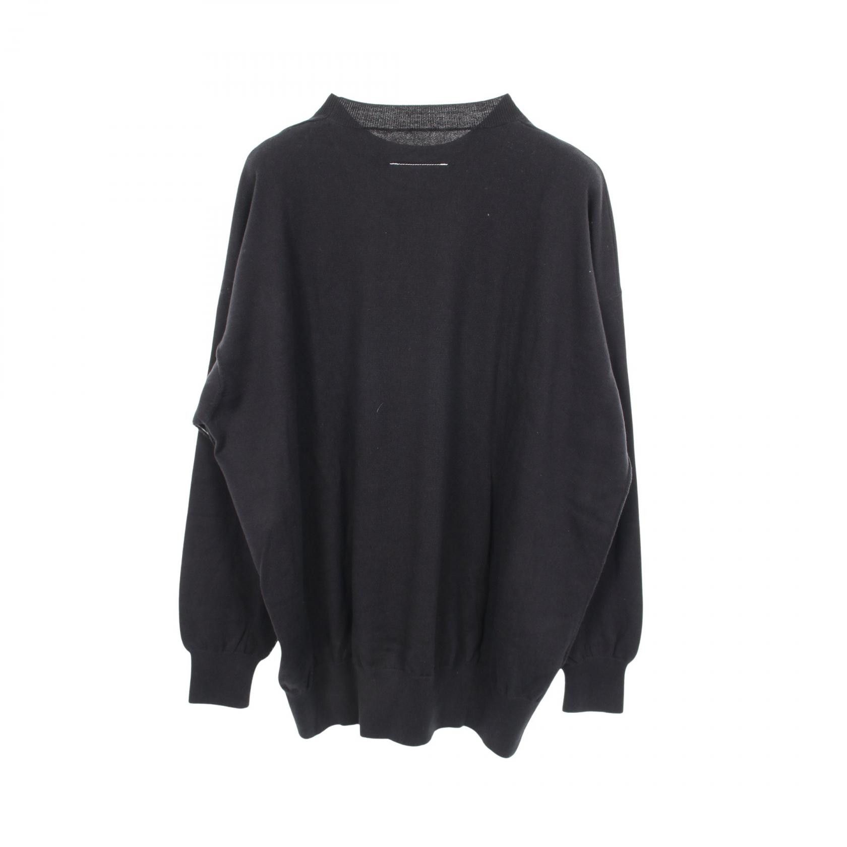 Maison Margiela MM6 Maison Margiela MM6 crew neck cotton cashmere knit top Textile Tops DUTY FREE for USA Size ONE SIZE - 2 Thumbnail