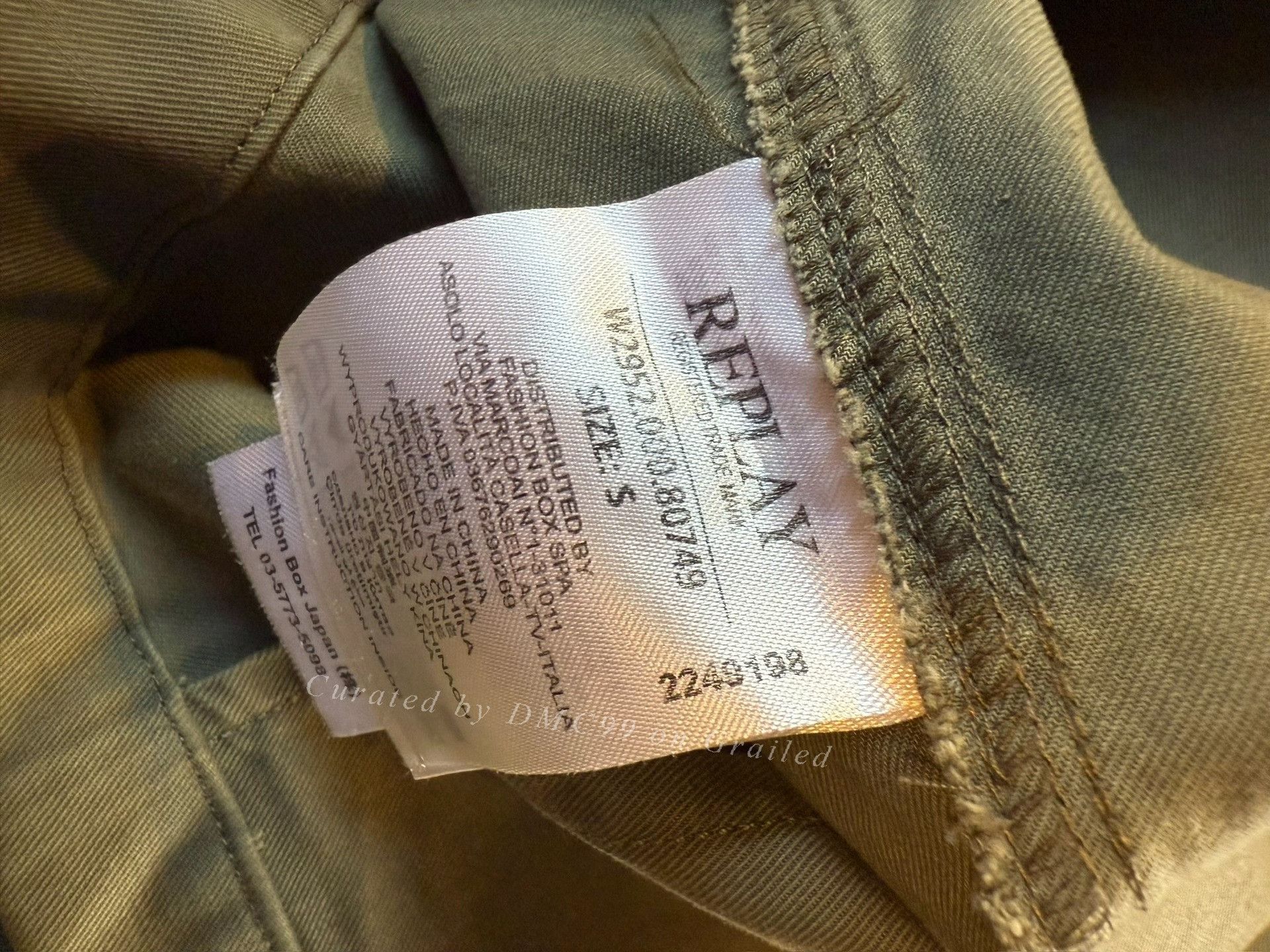 Replay REPLAY Military Green Utility Jacket S Size US S / EU 44-46 / 1 - 4 Thumbnail