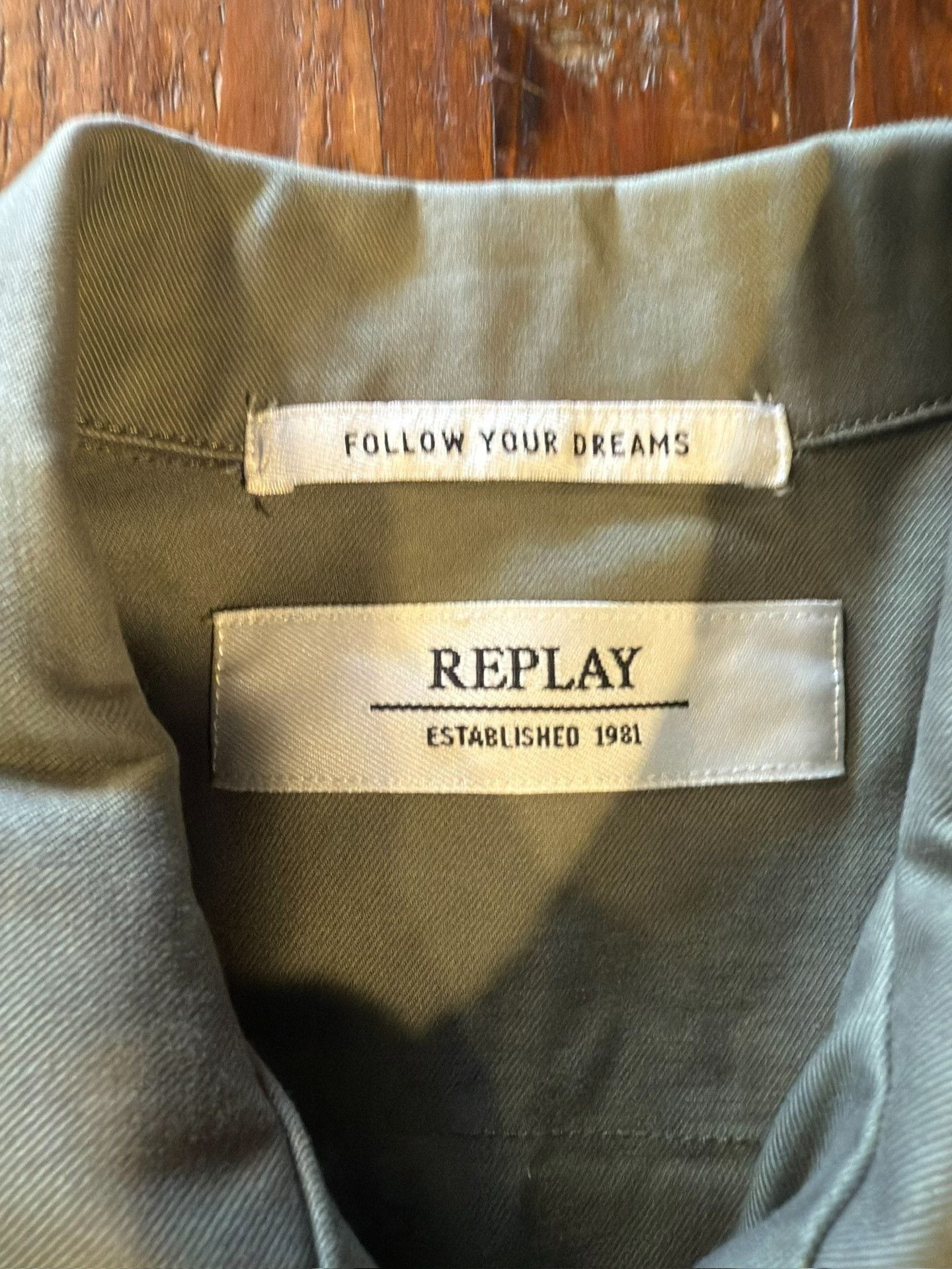 Replay REPLAY Military Green Utility Jacket S Size US S / EU 44-46 / 1 - 3 Thumbnail