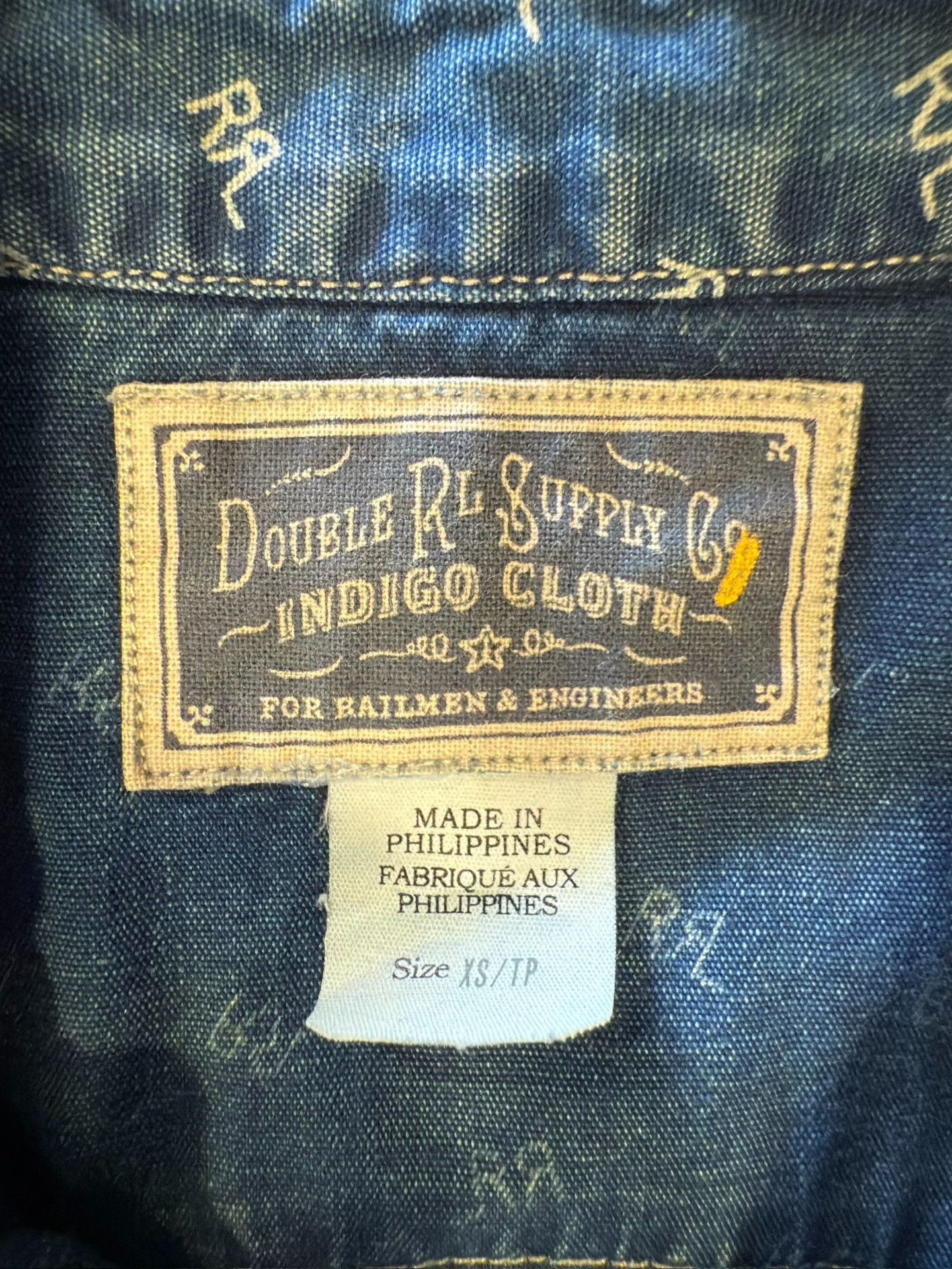 RRL Ralph Lauren RRL Double RL Supply Indigo Cloth Size US XS / EU 42 / 0 - 3 Thumbnail