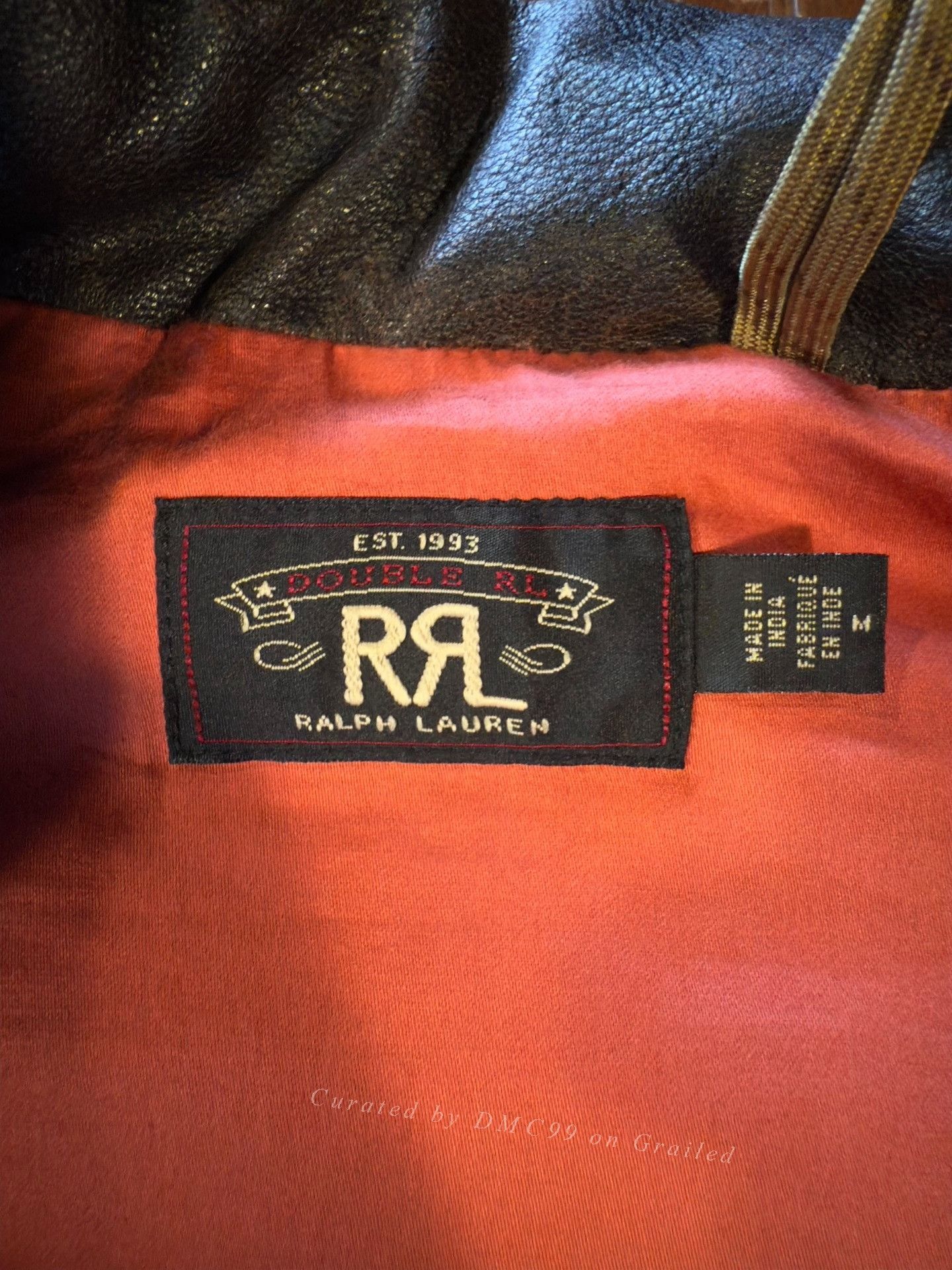 RRL Ralph Lauren RRL Double RL Leather Vest M Size US M / EU 48-50 / 2 - 3 Thumbnail