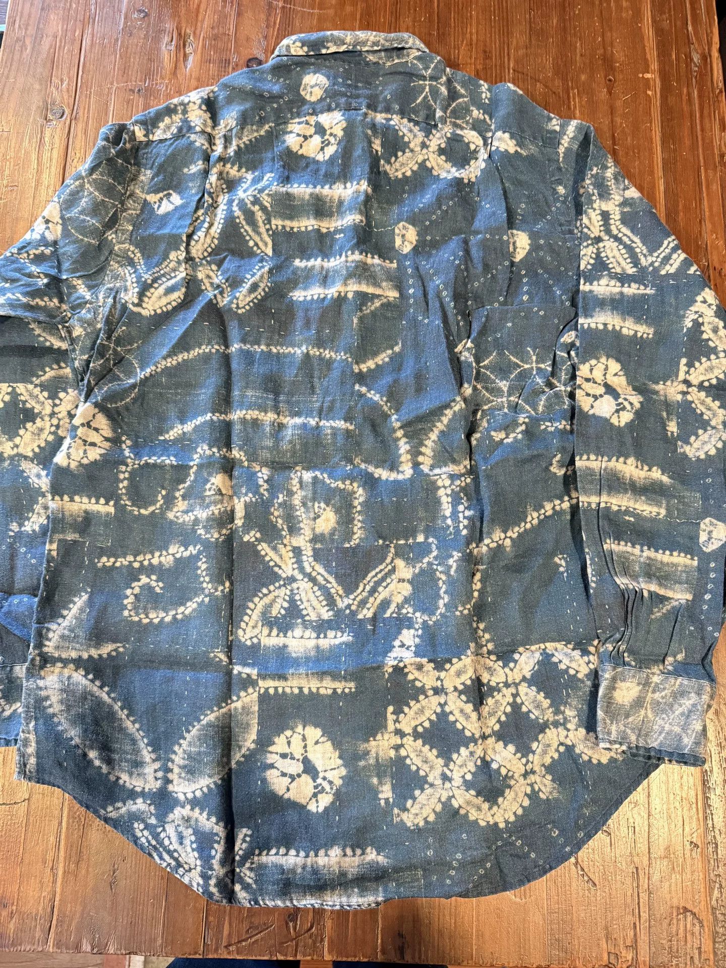Polo Ralph Lauren Polo Ralph Lauren Classic Distressed Print Shirt Size US M / EU 48-50 / 2 - 2 Thumbnail