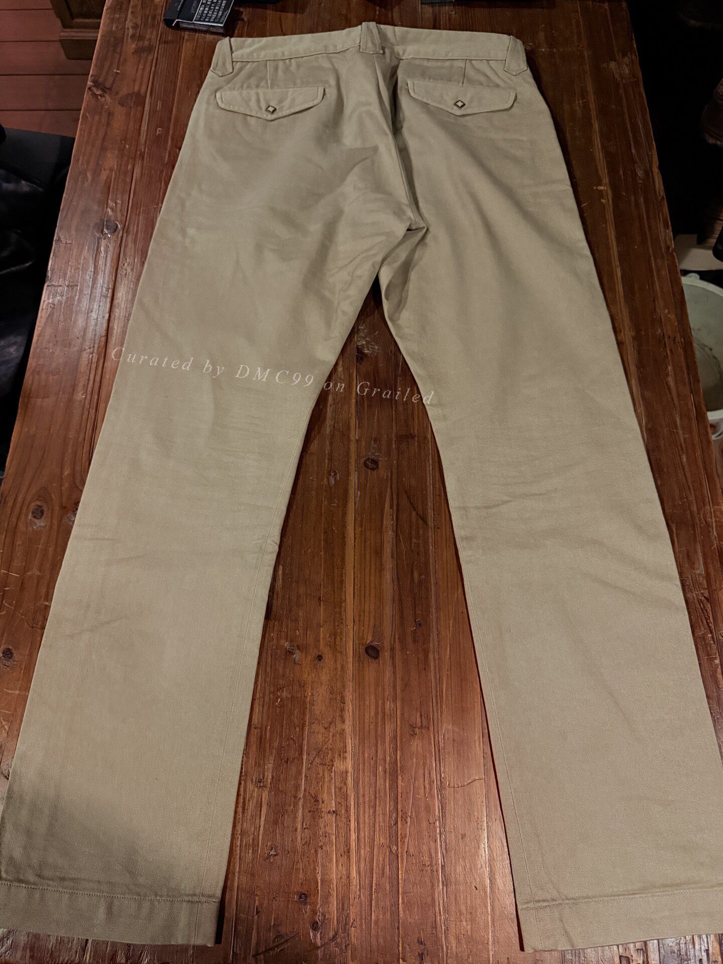 RRL Ralph Lauren RRL Khaki Straight Casual Pants Size 32 Size US 32 / EU 48 - 2 Thumbnail