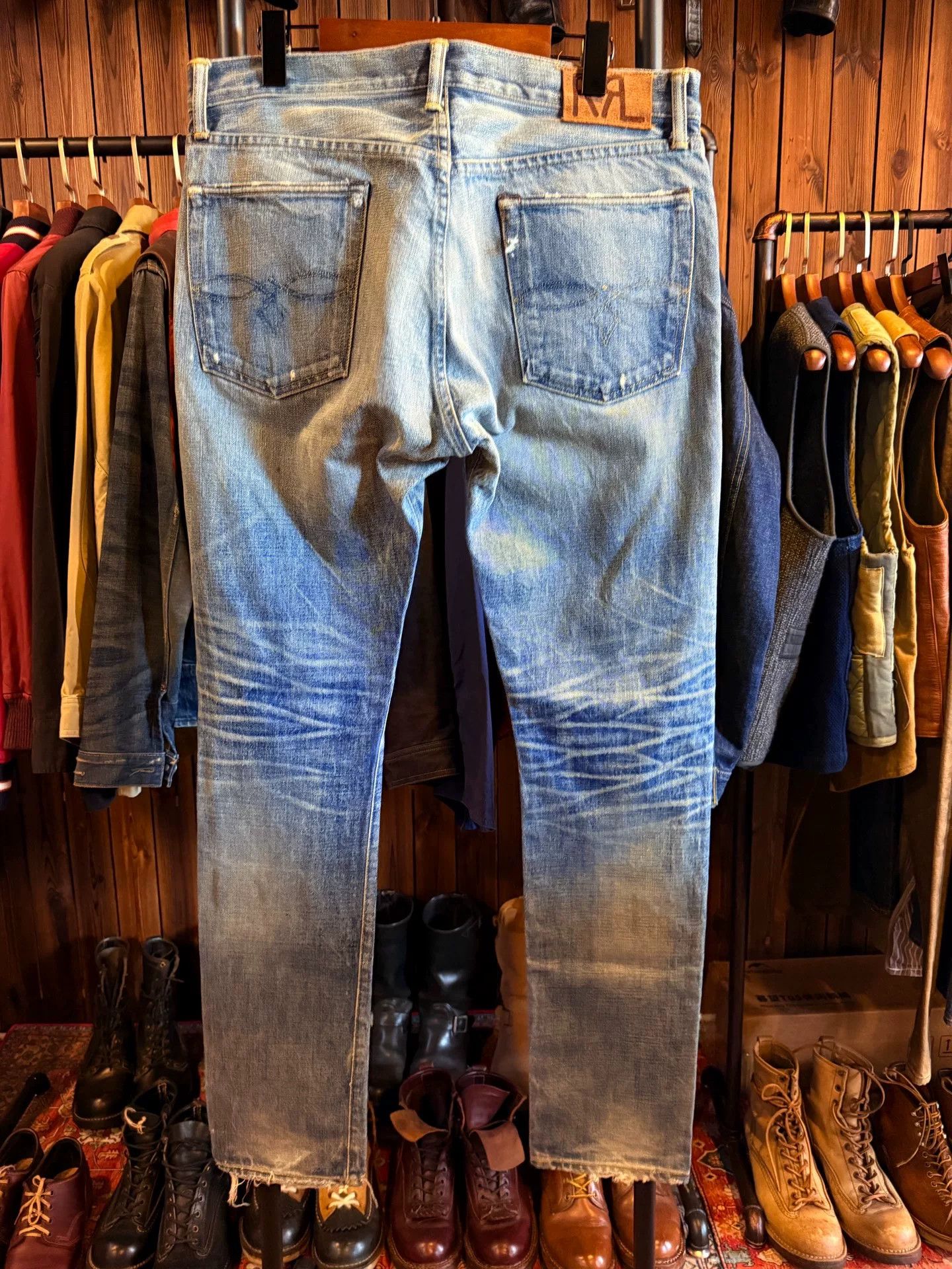 RRL Ralph Lauren RRL Classic Washed USA Jeans 34 Size US 34 / EU 50 - 2 Thumbnail