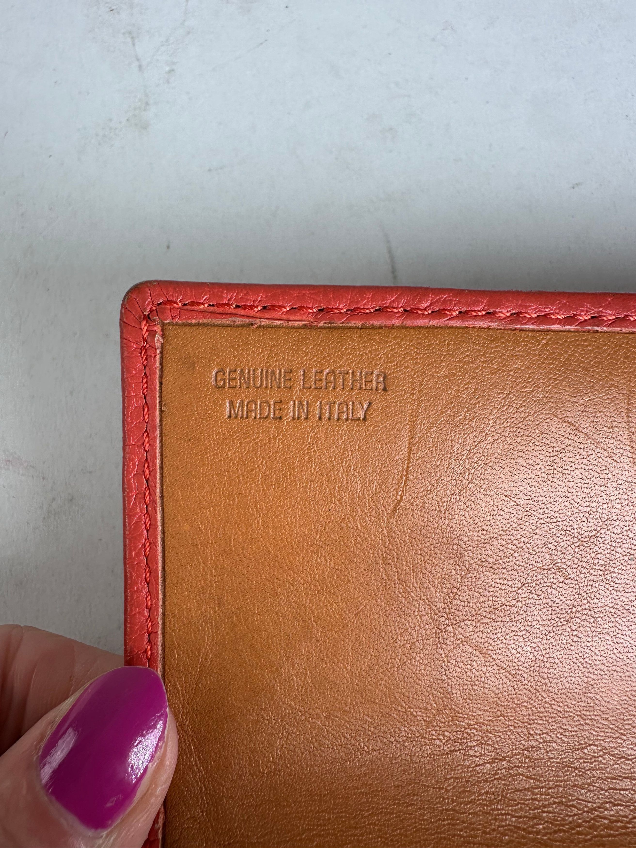 Vivienne Westwood Vintage Continental Wallet Leather Red Size ONE SIZE - 4 Thumbnail