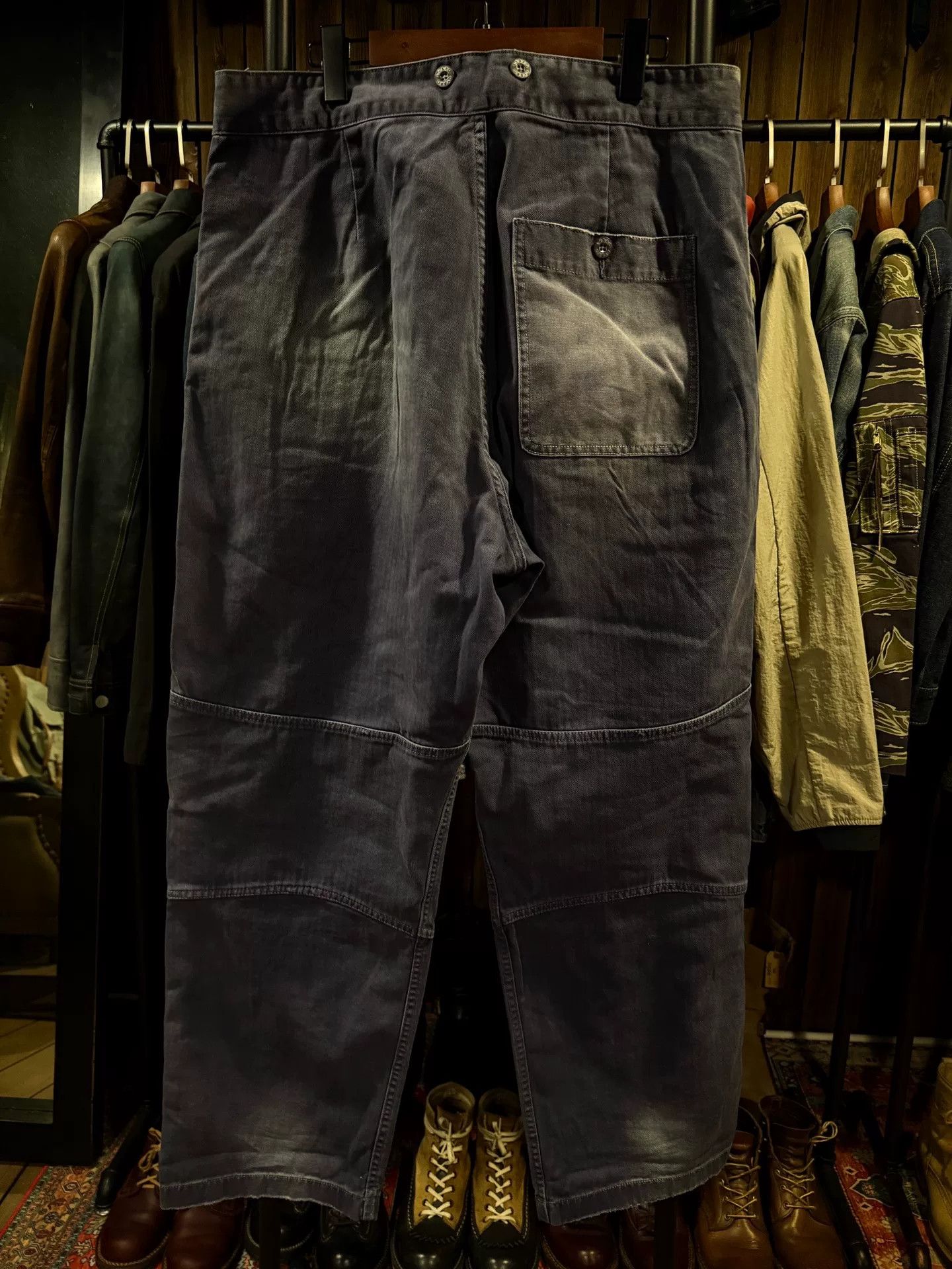 Nigel Cabourn Nigel Cabourn Gray Cargo Pants Size US 36 / EU 52 - 2 Thumbnail