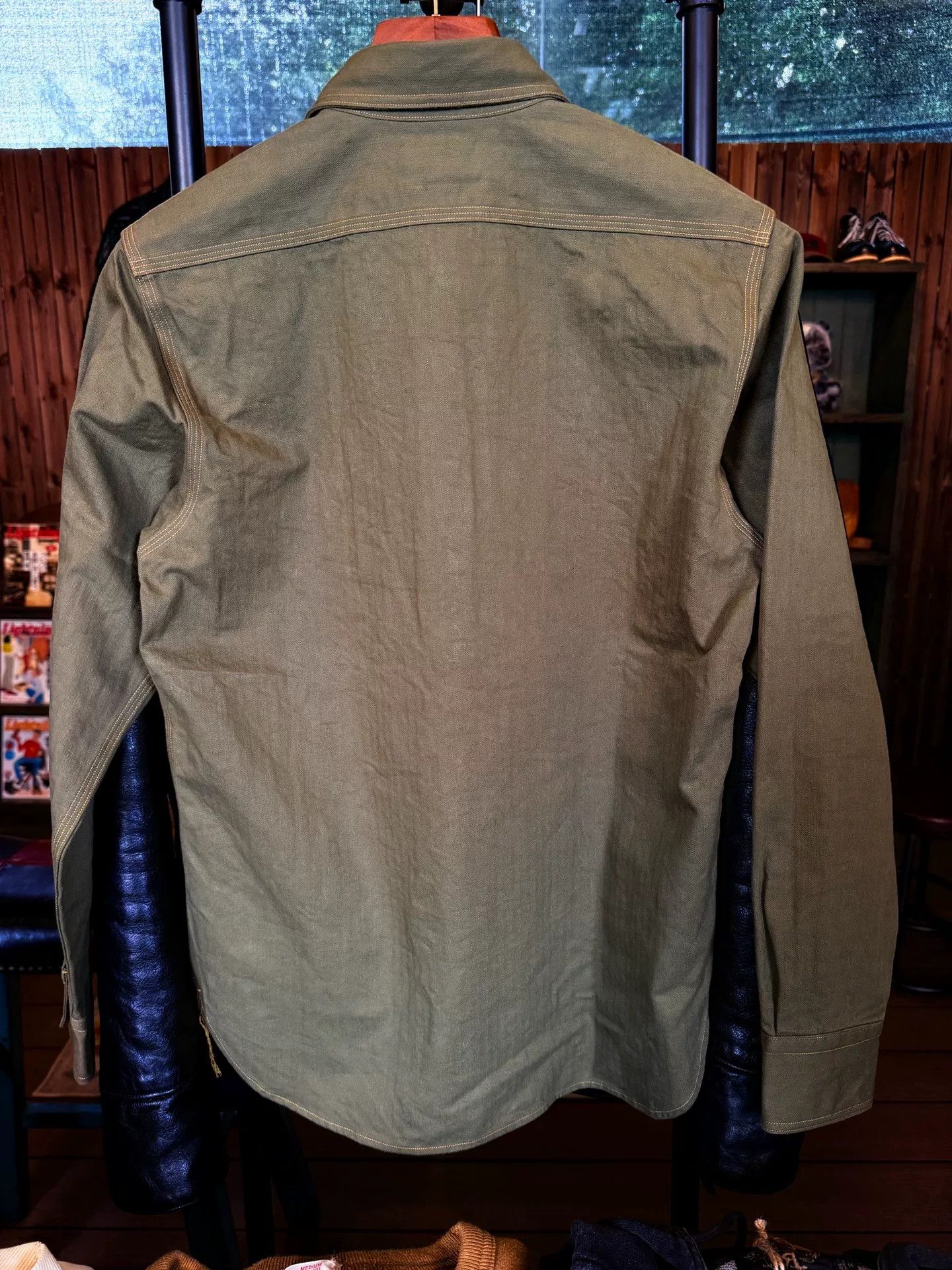 Jelado JELADO Military Green Work Shirt Size US S / EU 44-46 / 1 - 2 Thumbnail