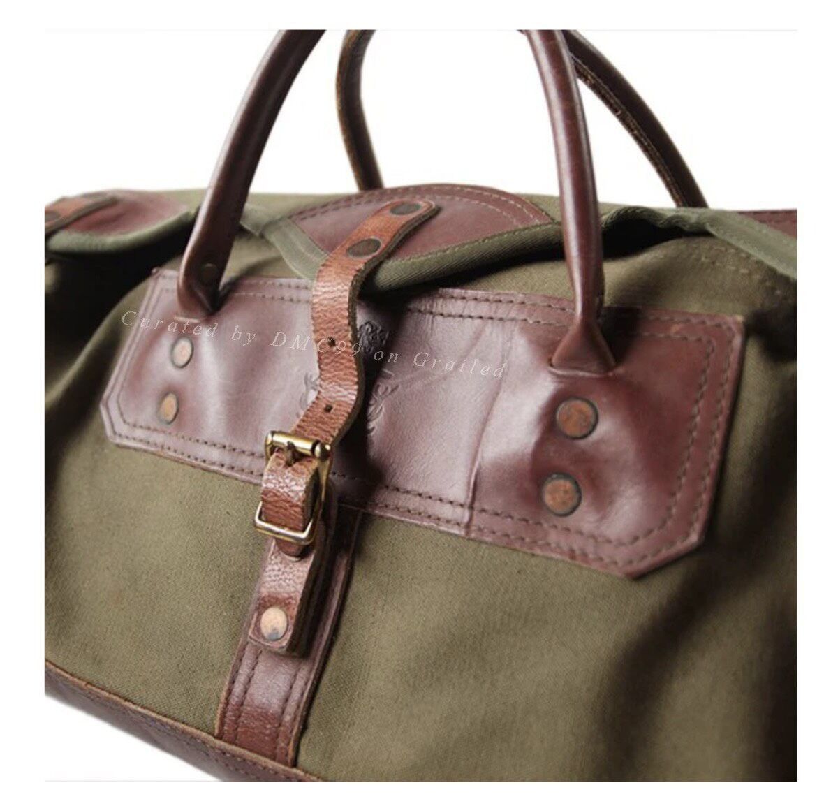 Vintage Vintage Gokeys 60s-70s Boston Bag Size ONE SIZE - 4 Thumbnail