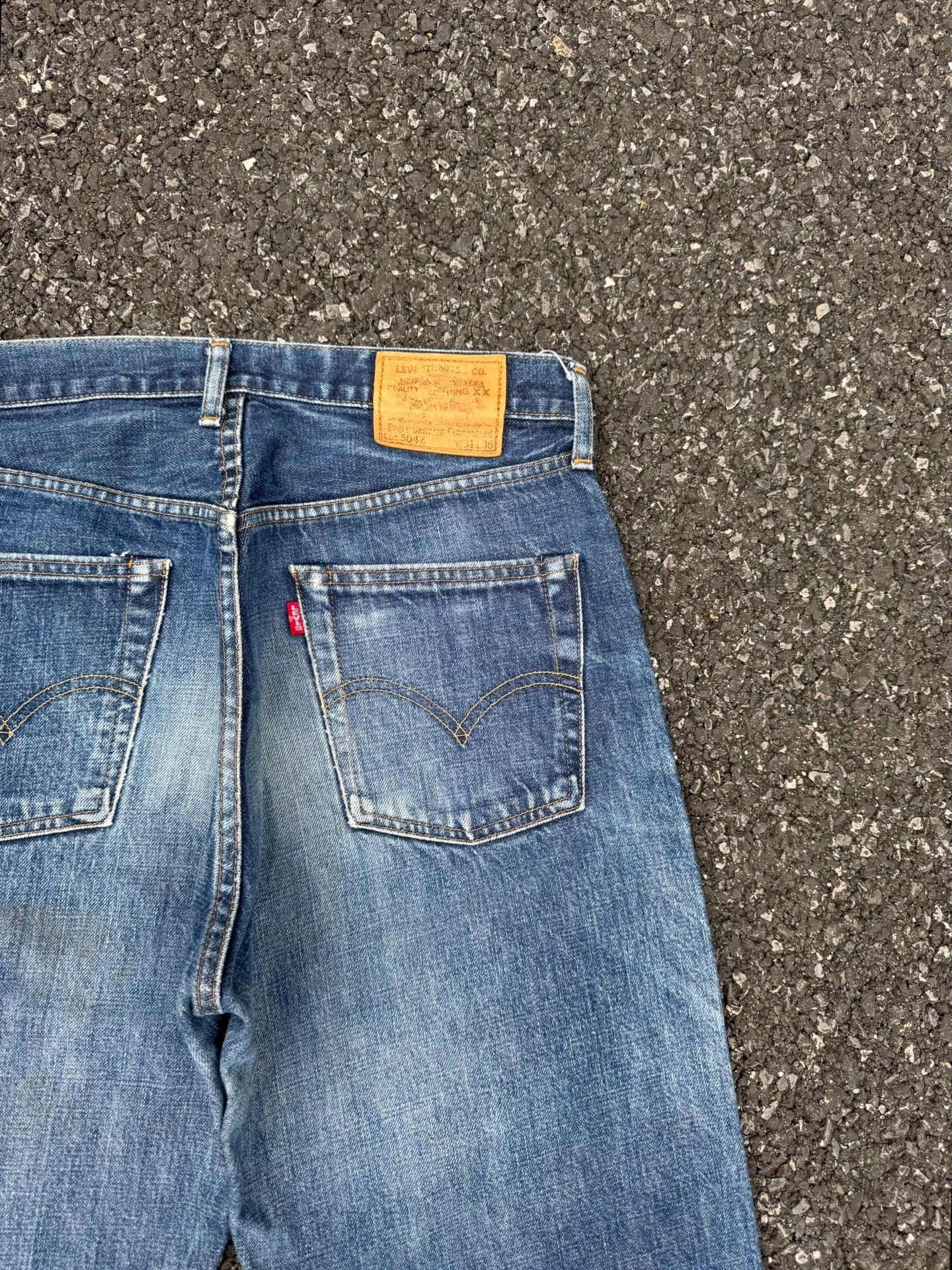 Vintage Vintage Levis 504Z LVC Jeans Size US 32 / EU 48 - 8 Thumbnail