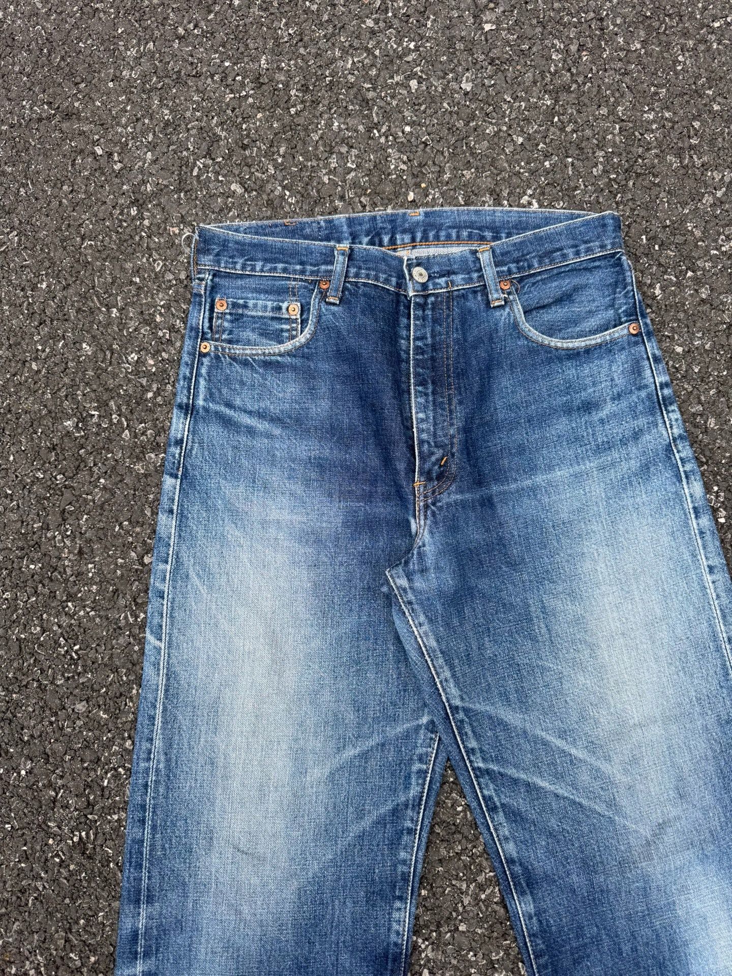 Vintage Vintage Levis 504Z LVC Jeans Size US 32 / EU 48 - 3 Thumbnail