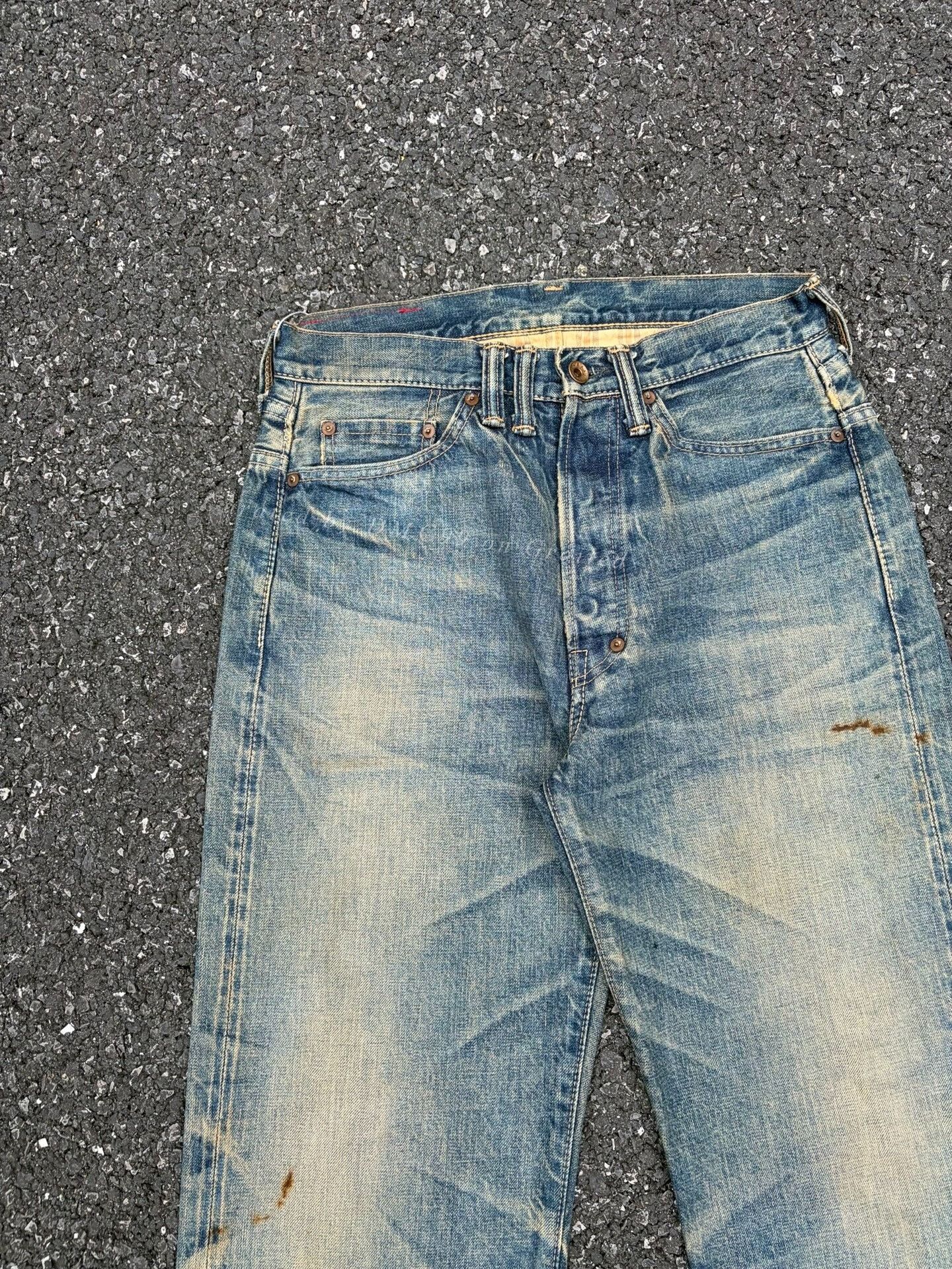 Vintage Vintage Anarchrom Washed Blue Jeans Size US 31 - 3 Thumbnail