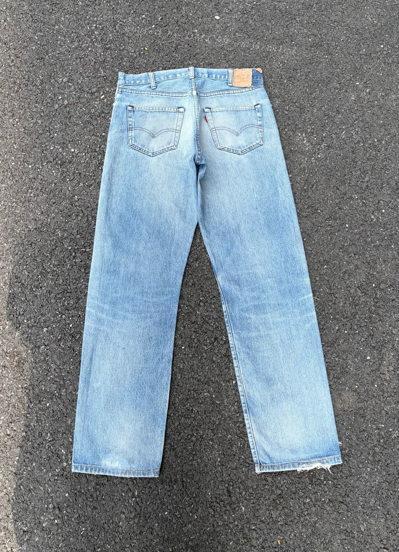 Vintage Vintage Levis 502 90s Blue Jeans Size US 32 / EU 48 - 5 Thumbnail
