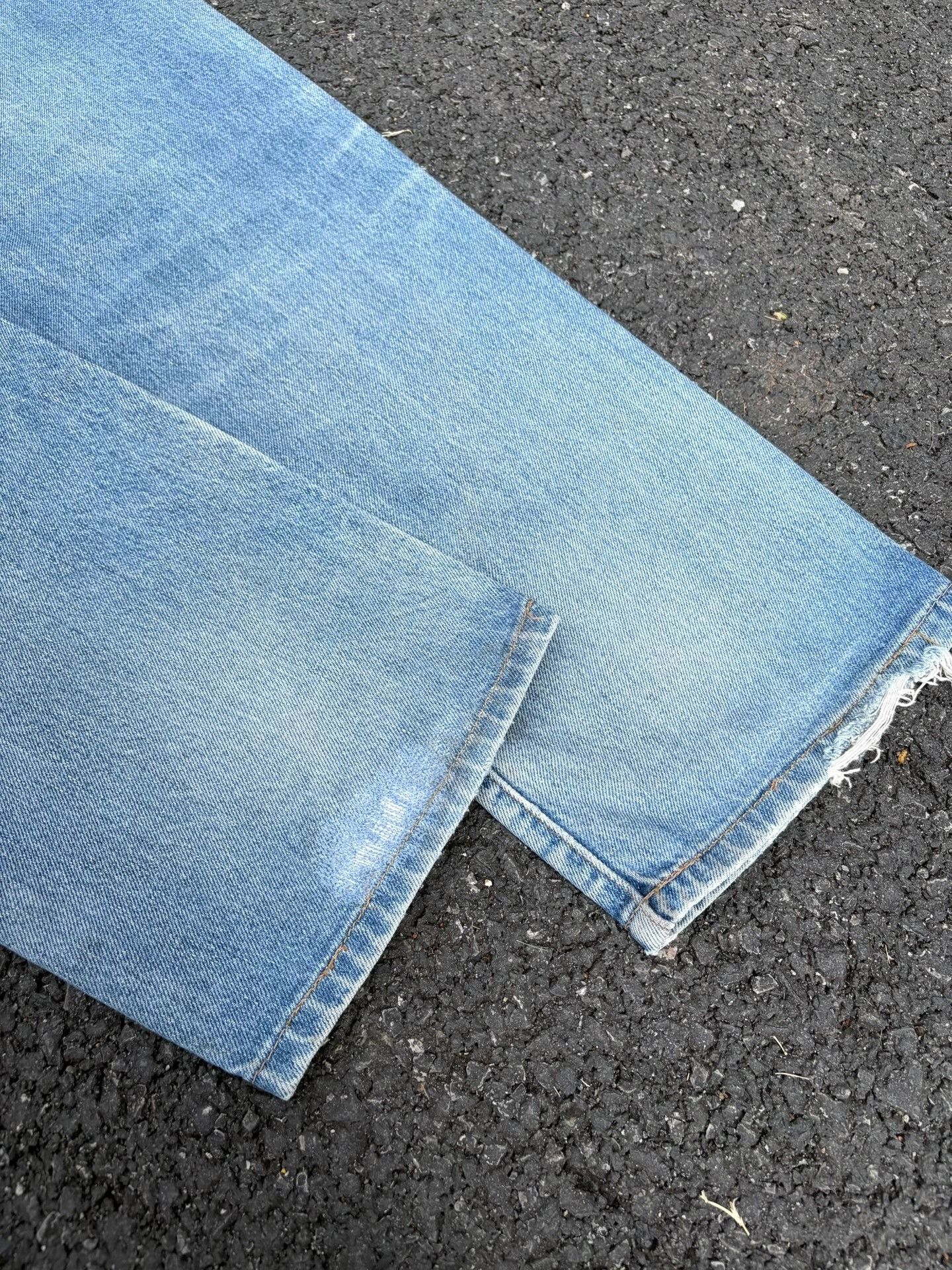Vintage Vintage Levis 502 90s Blue Jeans Size US 32 / EU 48 - 7 Thumbnail