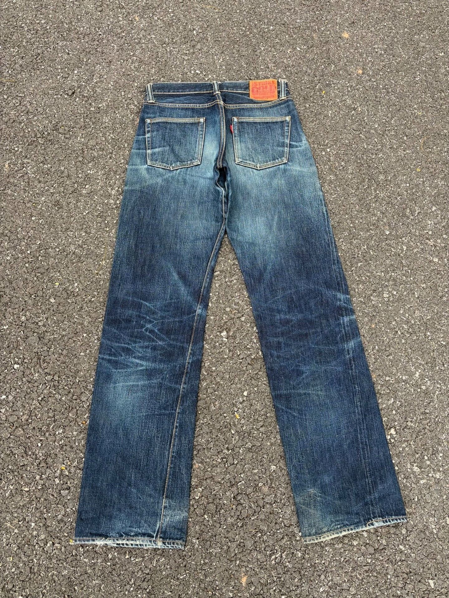 Vintage Vintage The Strike Gold SG101 Retro Blue Jeans Size US 32 / EU 48 - 7 Thumbnail