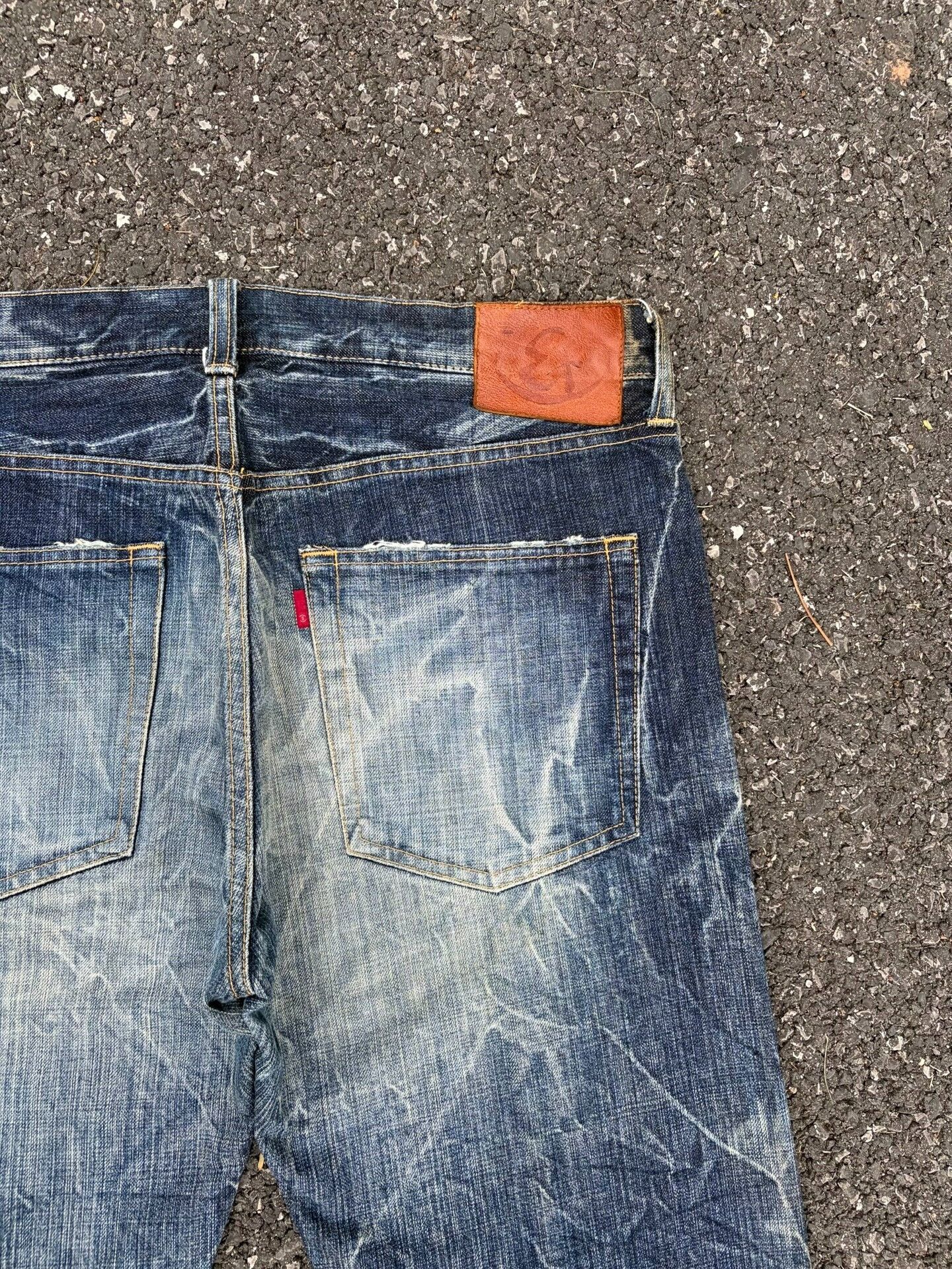 Vintage Vintage ETERNAL 00s Washed Blue Jeans Size US 35 - 7 Thumbnail