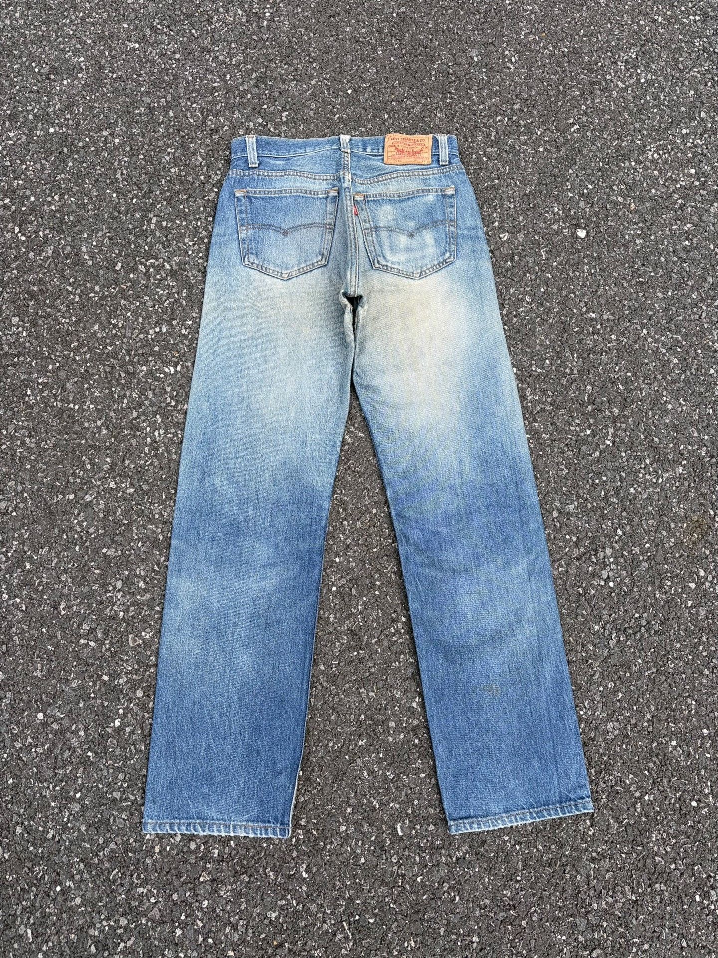 Vintage Vintage 90s Levi's 501 Blue Jeans Size US 31 - 6 Thumbnail