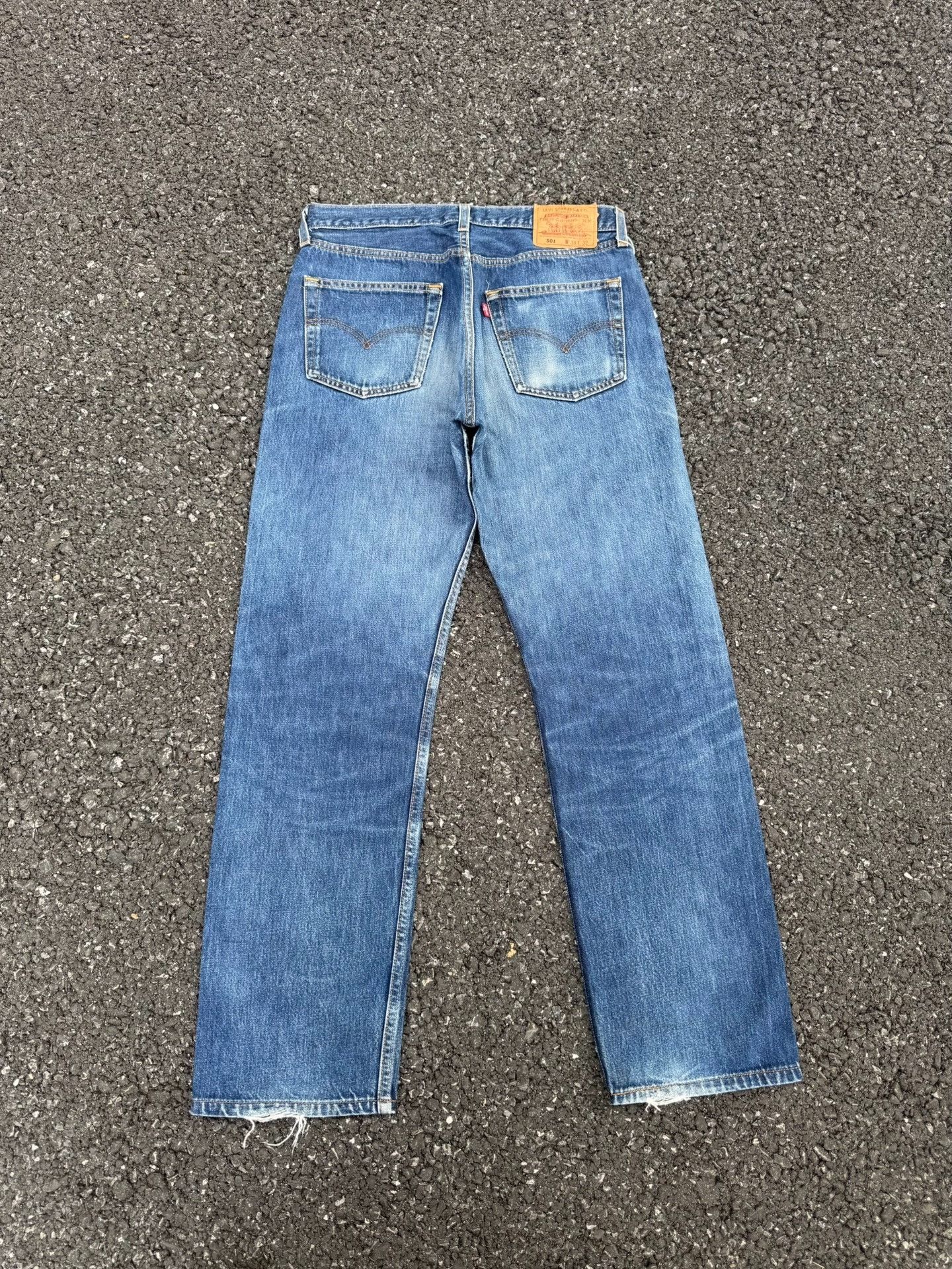Vintage Vintage Levis 501 90s American Made Size US 32 / EU 48 - 6 Thumbnail