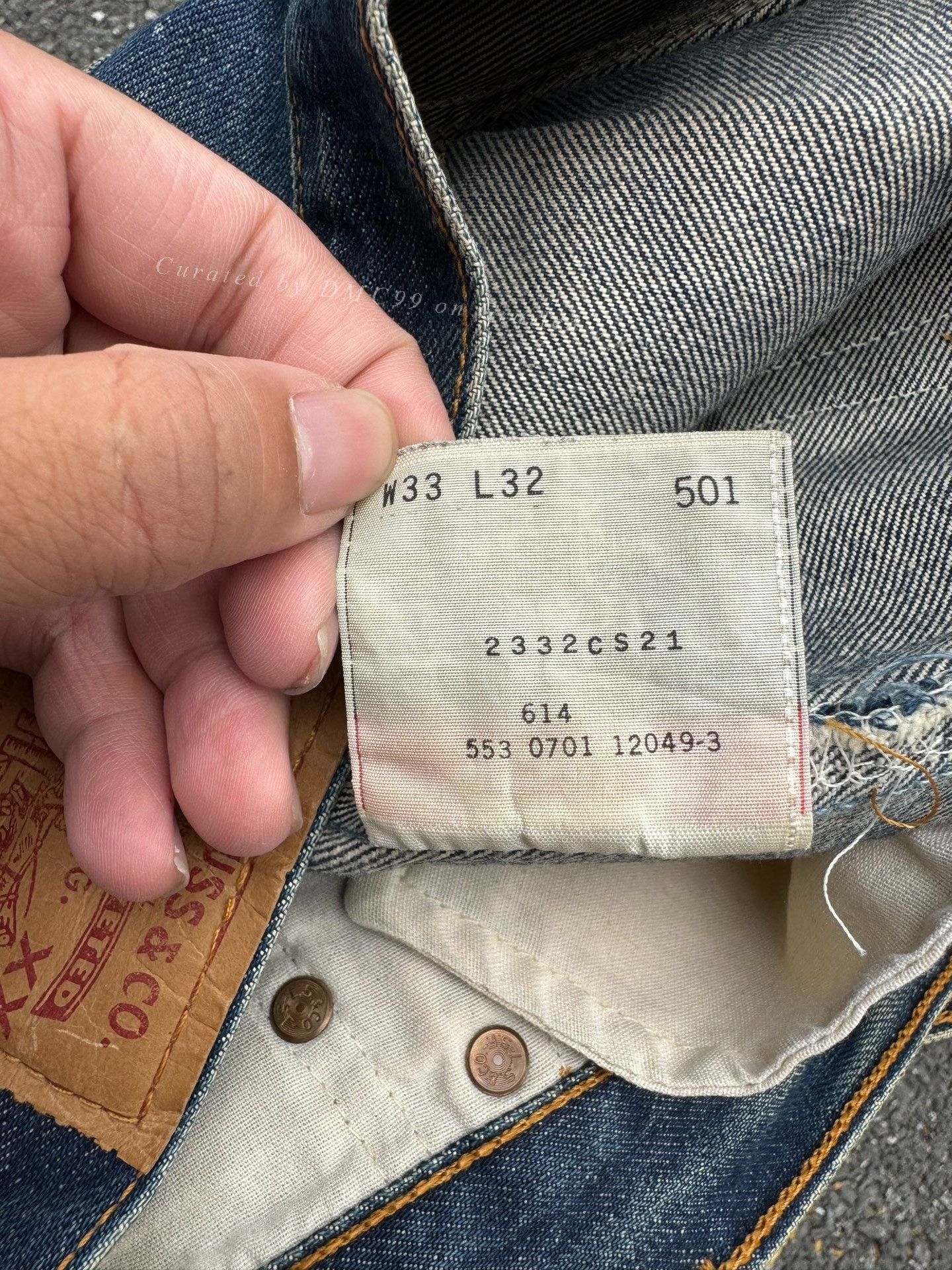 Vintage Vintage Levis 501 90s USA Jeans Size US 26 / EU 42 - 5 Thumbnail