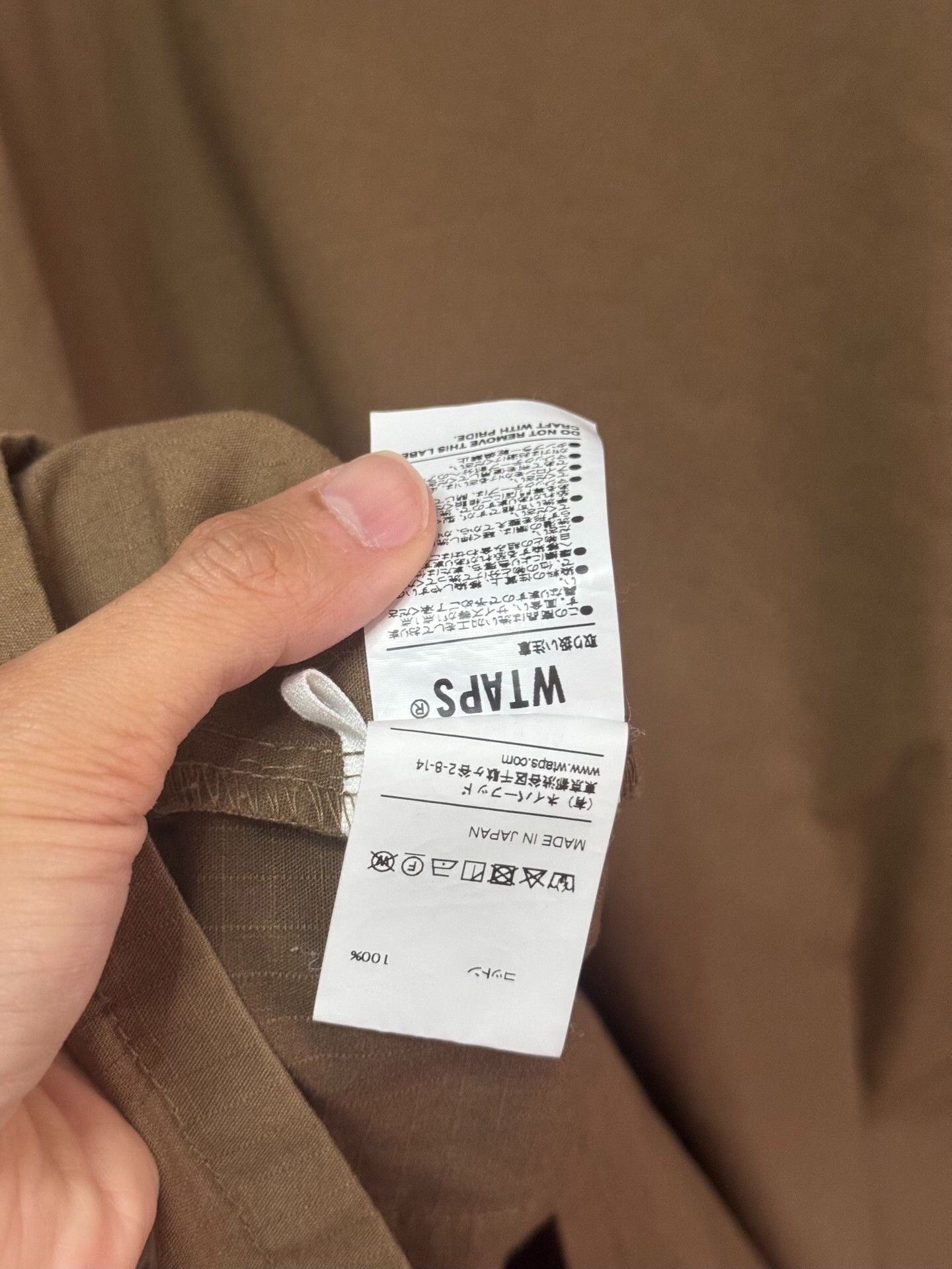 Wtaps WTAPS 19AW Cotton Ripstop Shirt Jacket Size US L / EU 52-54 / 3 - 6 Thumbnail