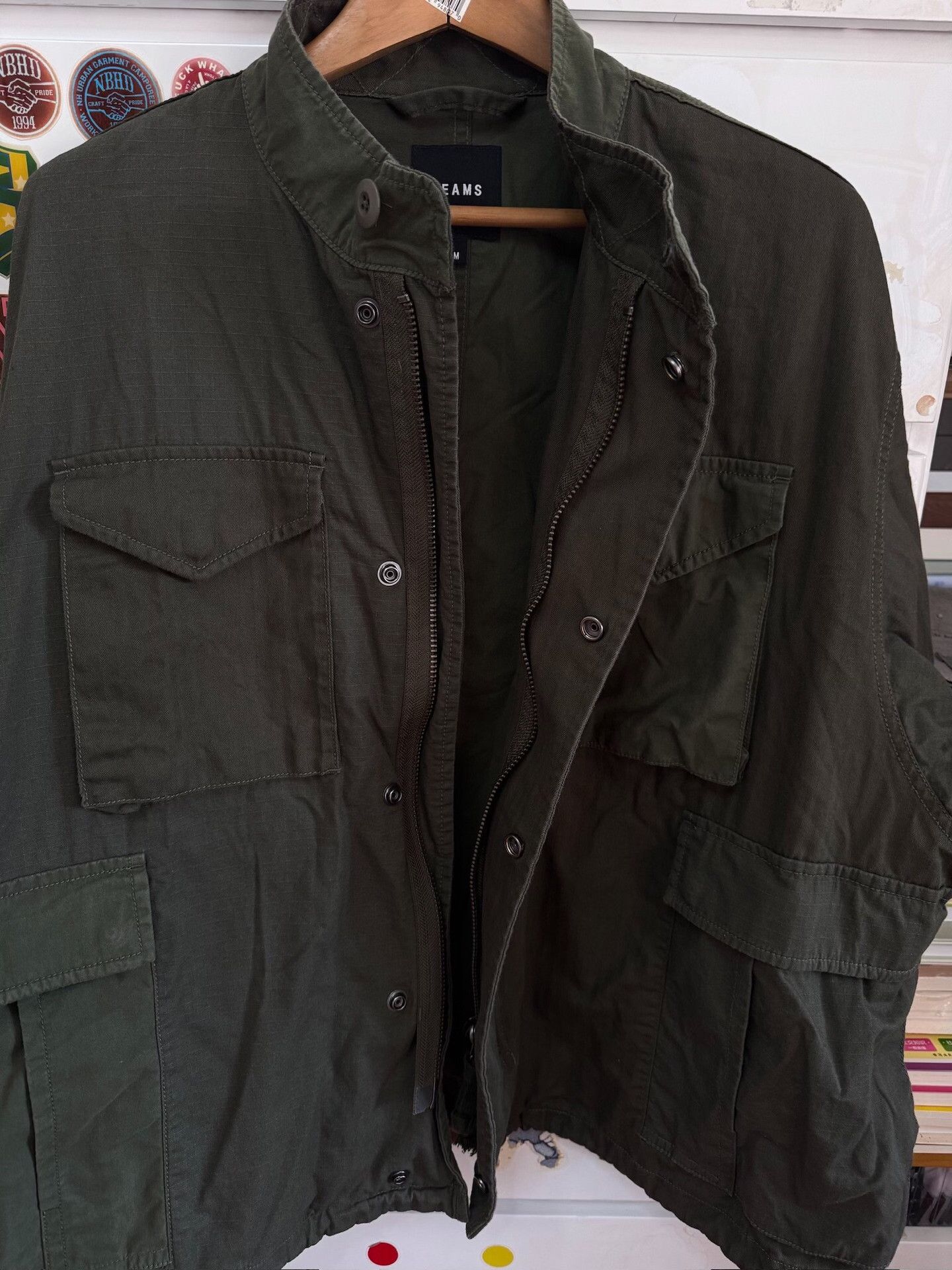 Beams Japan BEAMS M65 Utility Colorblock Jacket Size US M / EU 48-50 / 2 - 5 Thumbnail