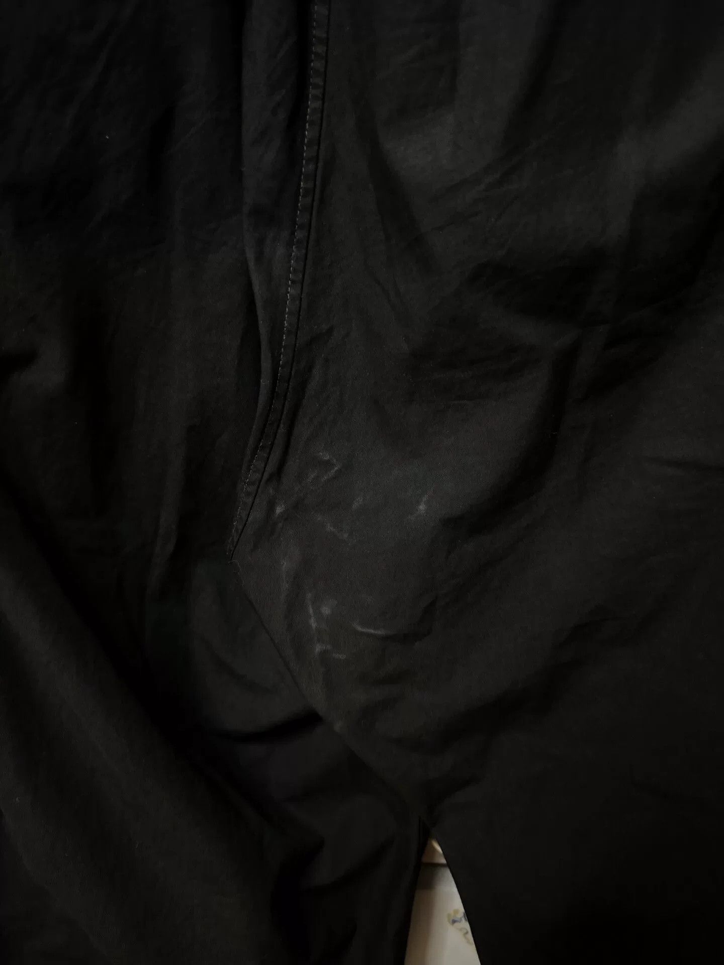 Graphpaper Graphpaper 9-Point Tapered Black Pants Size US 35 - 6 Thumbnail