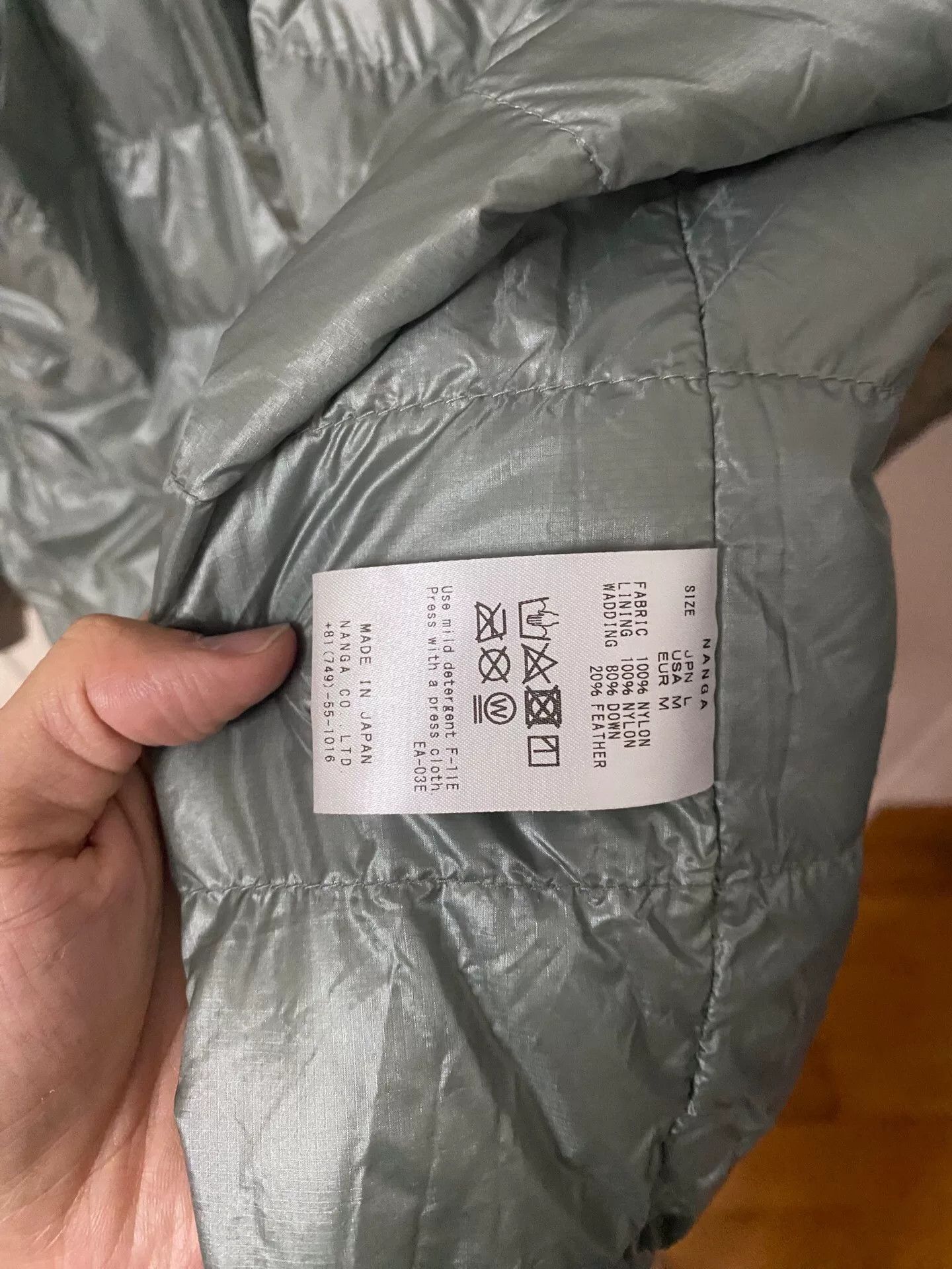The North Face Nanga Soft Down Outdoor Lightweight Jacket Size US L / EU 52-54 / 3 - 4 Thumbnail