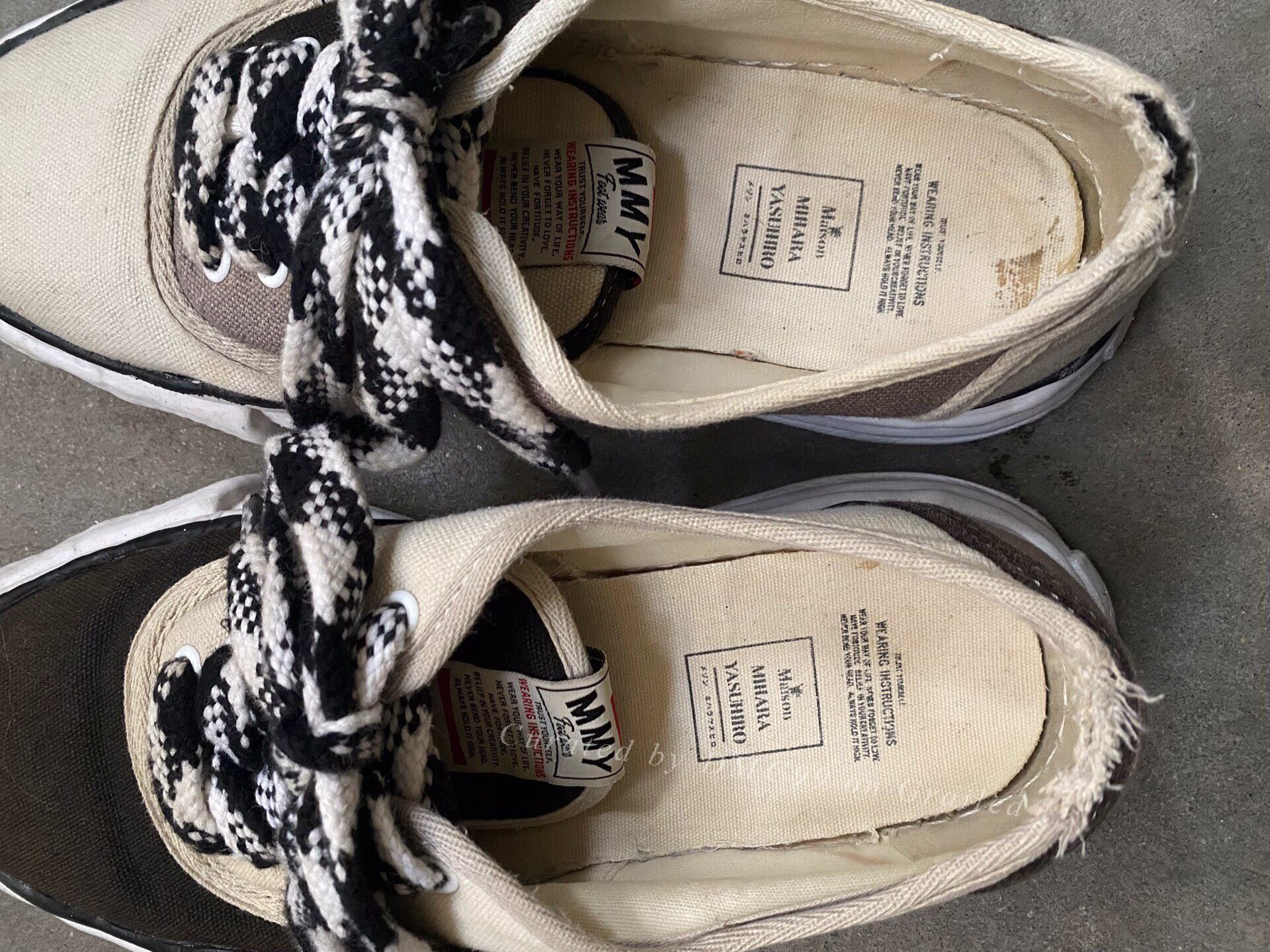 Maison MIHARA YASUHIRO Mihara Yasuhiro Converse Spliced Distressed Shoes Size US 9 / EU 42 - 3 Thumbnail