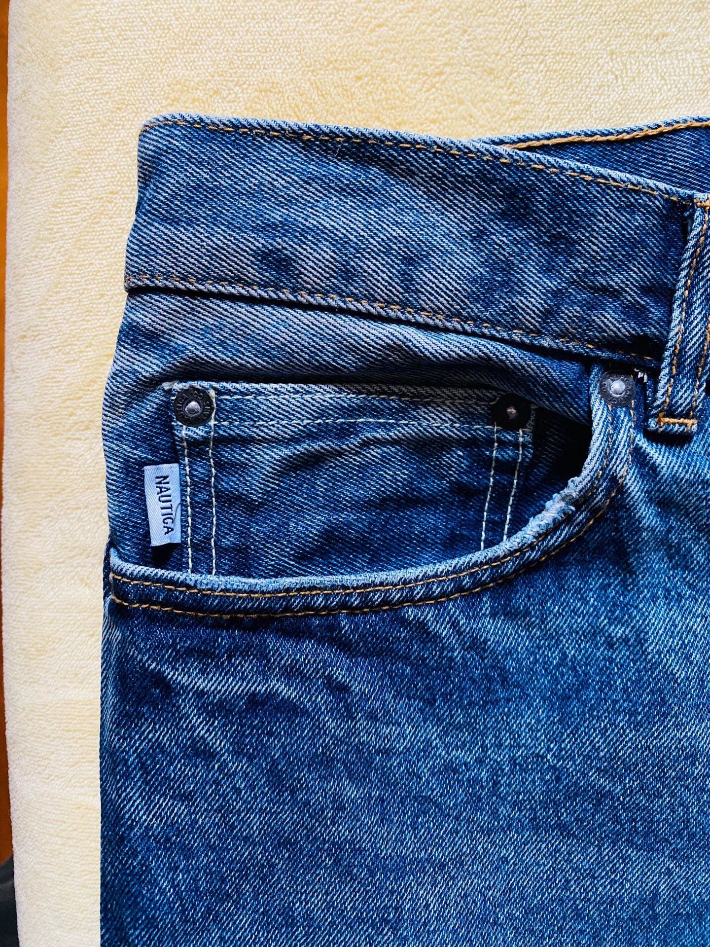 Beams Japan Nautica Beams Washed Embroidered Relaxed Jeans Size US 28 / EU 44 - 3 Thumbnail