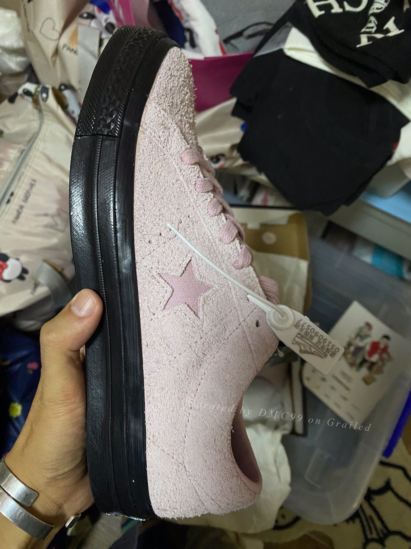 Converse Converse One Star Suede Pink Shoes Size US 8 / EU 41 - 4 Thumbnail