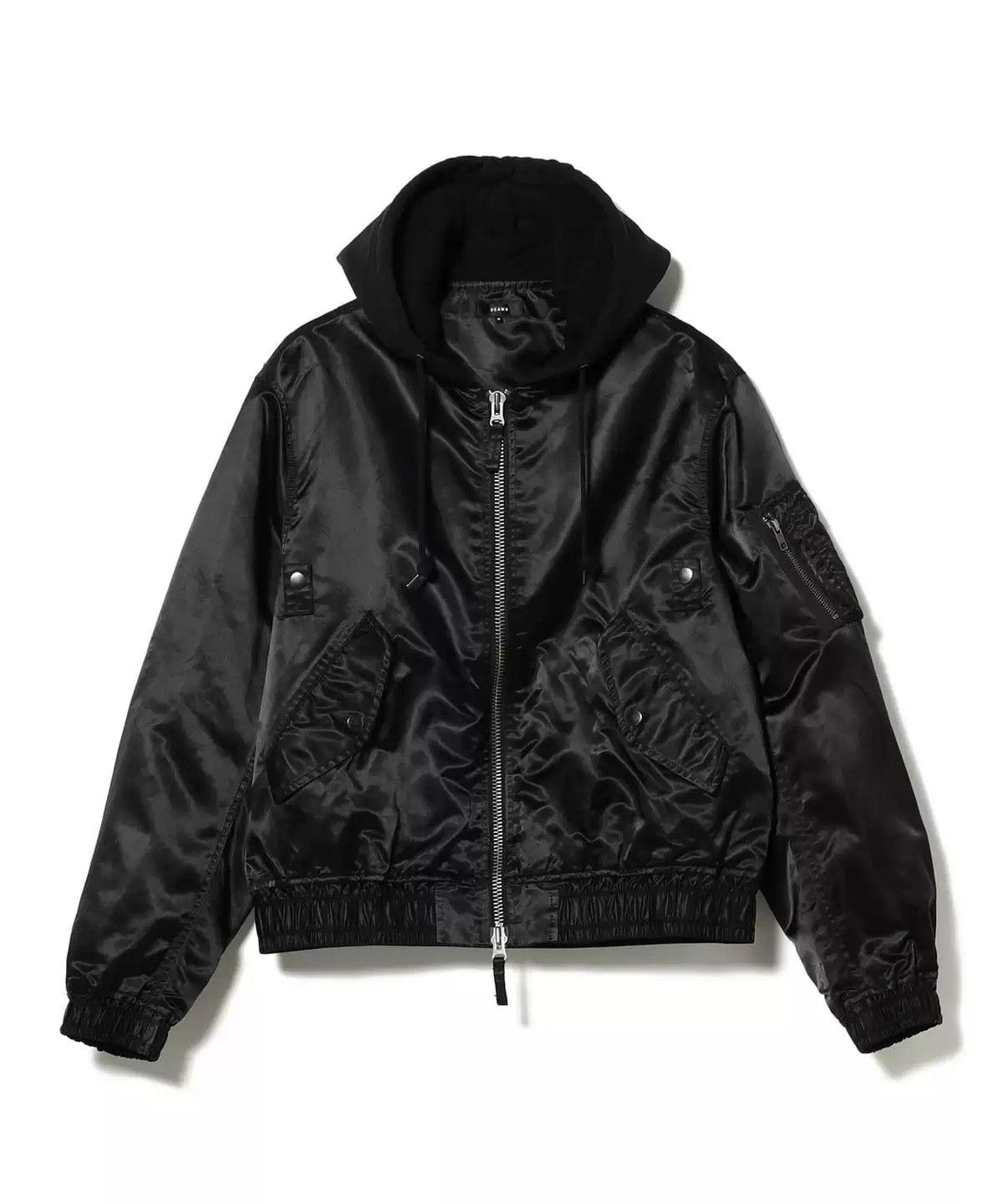 Beams Japan BEAMS 26SS MA-1 Hooded Flight Jacket Size US S / EU 44-46 / 1 - 4 Thumbnail