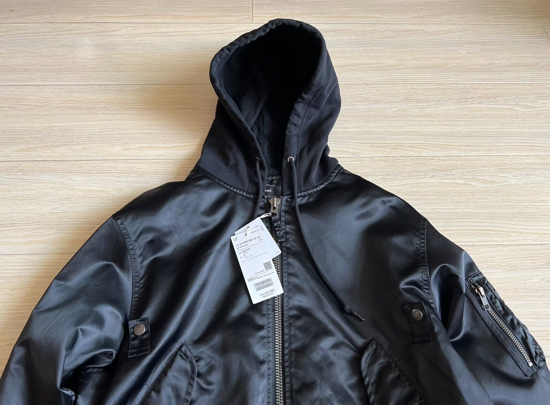 Beams Japan BEAMS 26SS MA-1 Hooded Flight Jacket Size US S / EU 44-46 / 1 - 2 Thumbnail