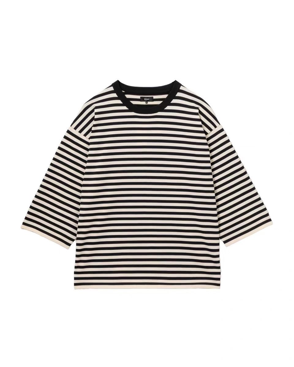 Beams Japan BEAMS 26SS Striped Loose Short Sleeve T-shirt Size US M / EU 48-50 / 2 - 3 Thumbnail