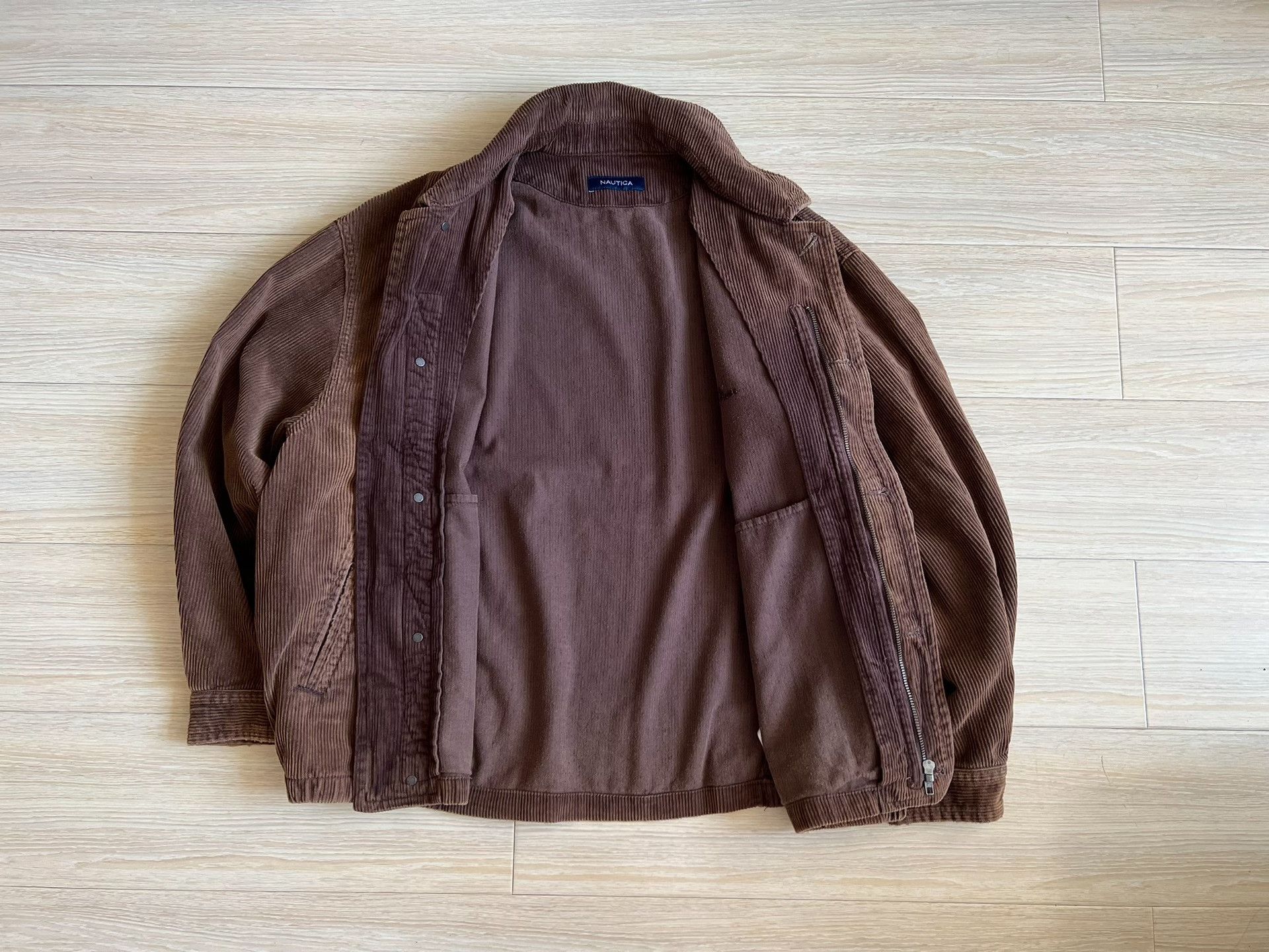 Nautica Nautica Japan Gradient Corduroy Jacket Size US L / EU 52-54 / 3 - 3 Thumbnail