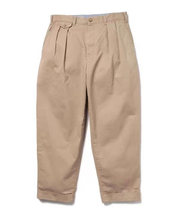 Beams Plus BEAMS PLUS Double Pleated Tapered Pants Size US 31 - 5 Thumbnail