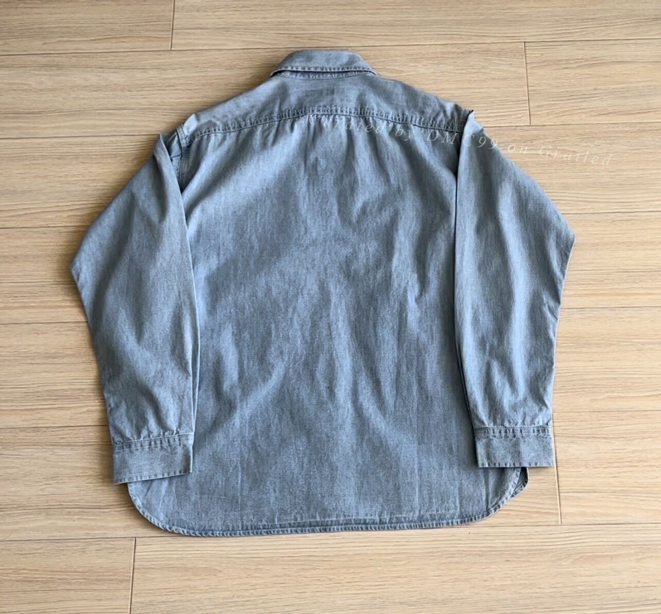 Nanamica Nanamica Washed Denim Shirt Jacket Size US S / EU 44-46 / 1 - 2 Thumbnail