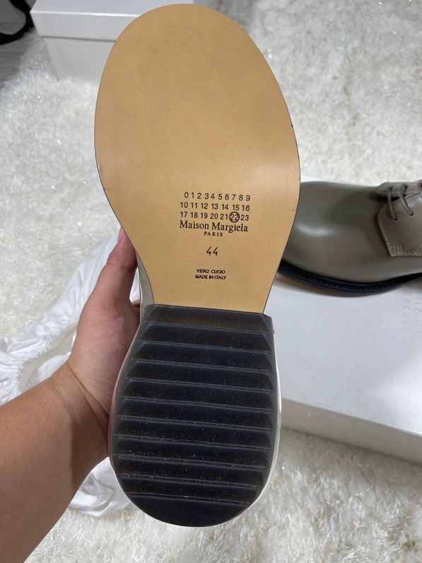 Maison Margiela MAISON MARGIELA Olive Air-Cushion Derby Shoes Size US 10 / EU 43 - 3 Thumbnail