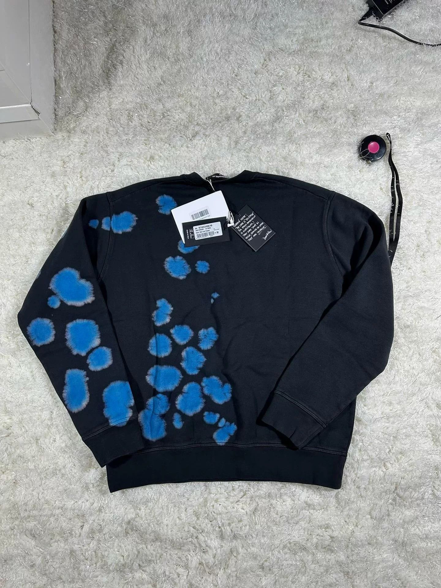 Dsquared2 Dsquared2 Polka Dot Loose Sweatshirt Size US M / EU 48-50 / 2 - 2 Thumbnail