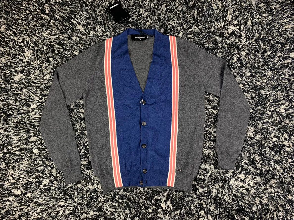 Dsquared2 DSQUARED2 Wool Cardigan Size US L / EU 52-54 / 3 - 2 Thumbnail