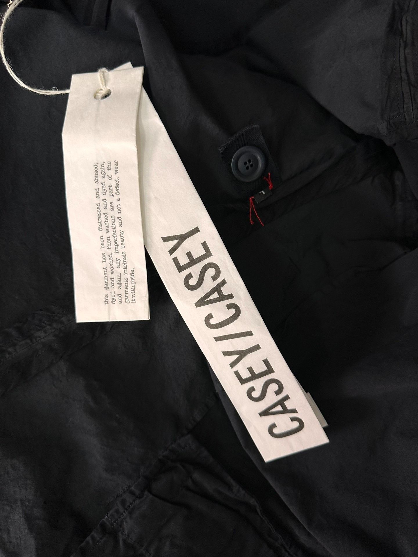 Casey Casey CASEY CASEY Y Paper Cotton Jacket Size US L / EU 52-54 / 3 - 5 Thumbnail