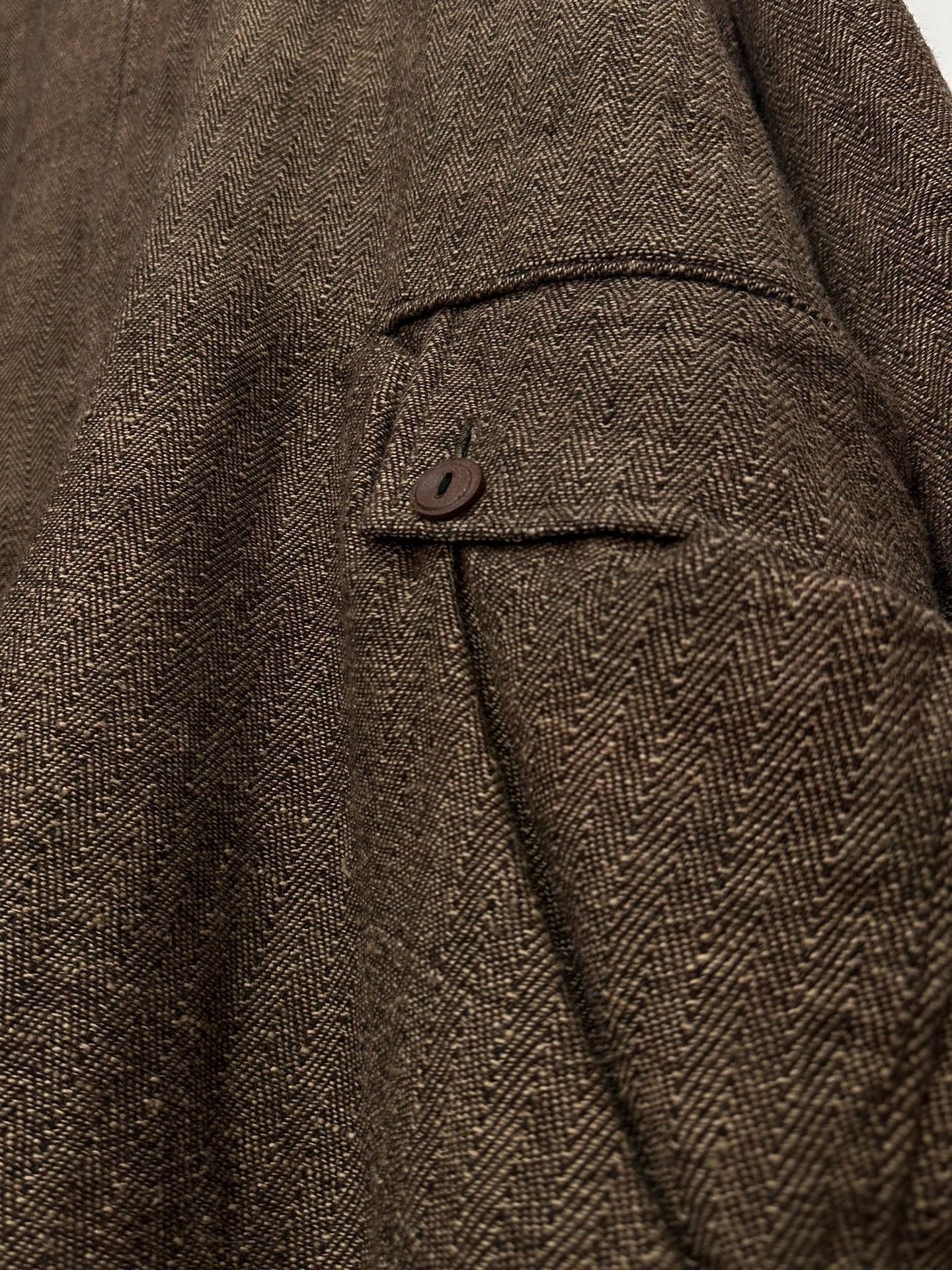 Andrew Andrew Driftwood Walnut Balmacaan Coat Size US M / EU 48-50 / 2 - 8 Thumbnail