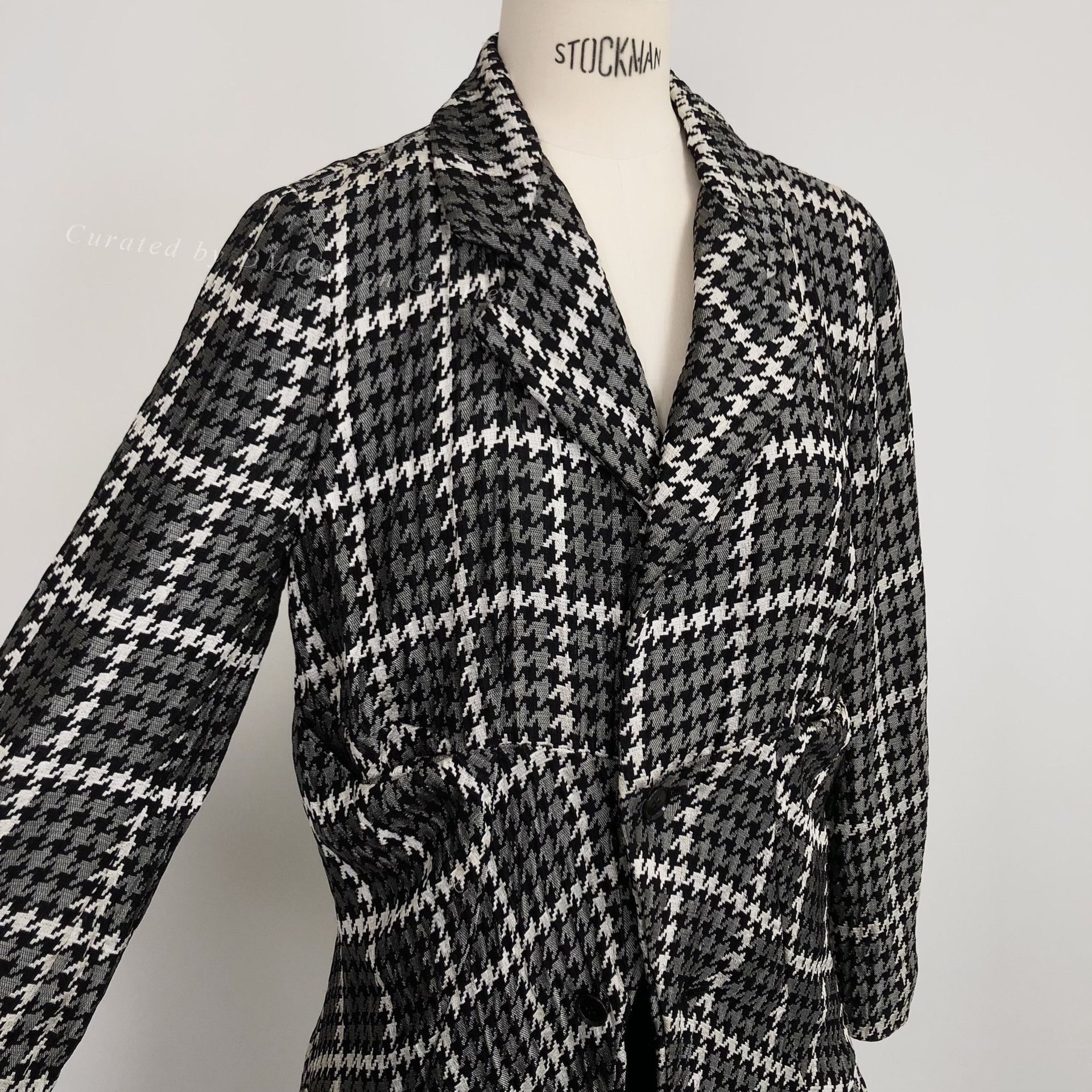 Comme des Garcons Comme des Garçons 1992AW Deformed Houndstooth Coat Size US M / EU 48-50 / 2 - 2 Thumbnail
