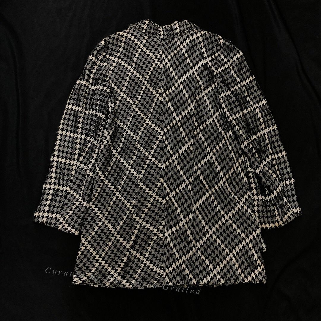 Comme des Garcons Comme des Garçons 1992AW Deformed Houndstooth Coat Size US M / EU 48-50 / 2 - 3 Thumbnail