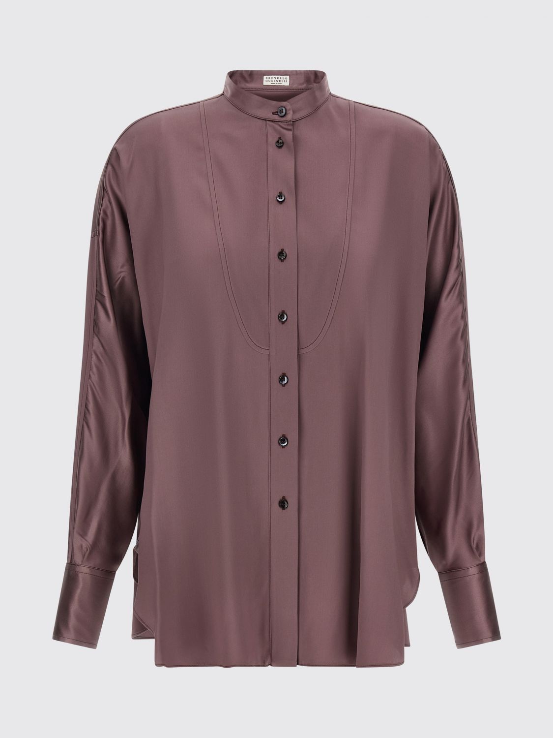 Brunello Cucinelli Brunello Cucinelli Shirt Woman Violet Size S / US 4 / IT 40 - 2 Thumbnail