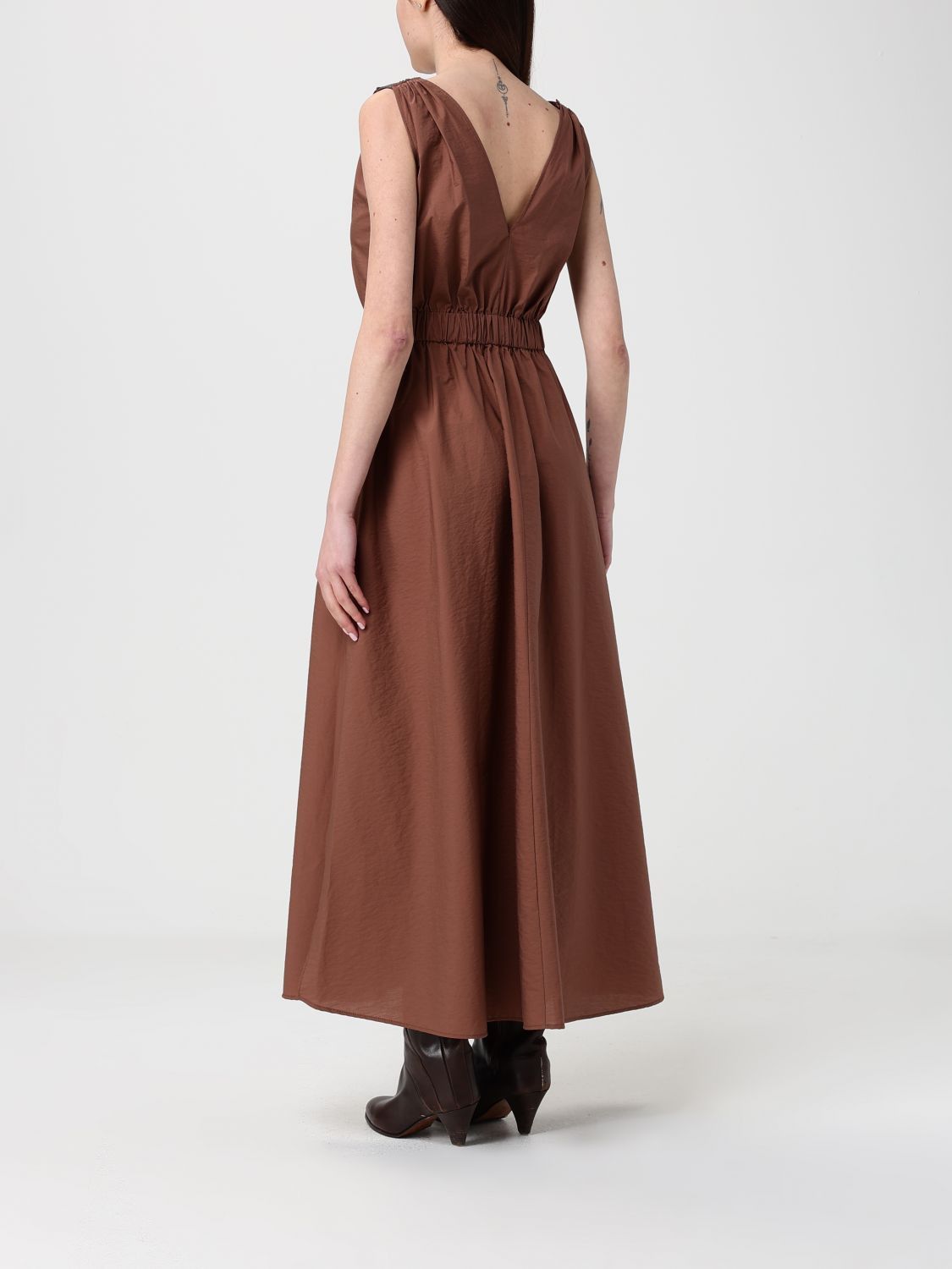 Brunello Cucinelli Brunello Cucinelli Dress Woman Red Size XS / US 0-2 / IT 36-38 - 2 Thumbnail