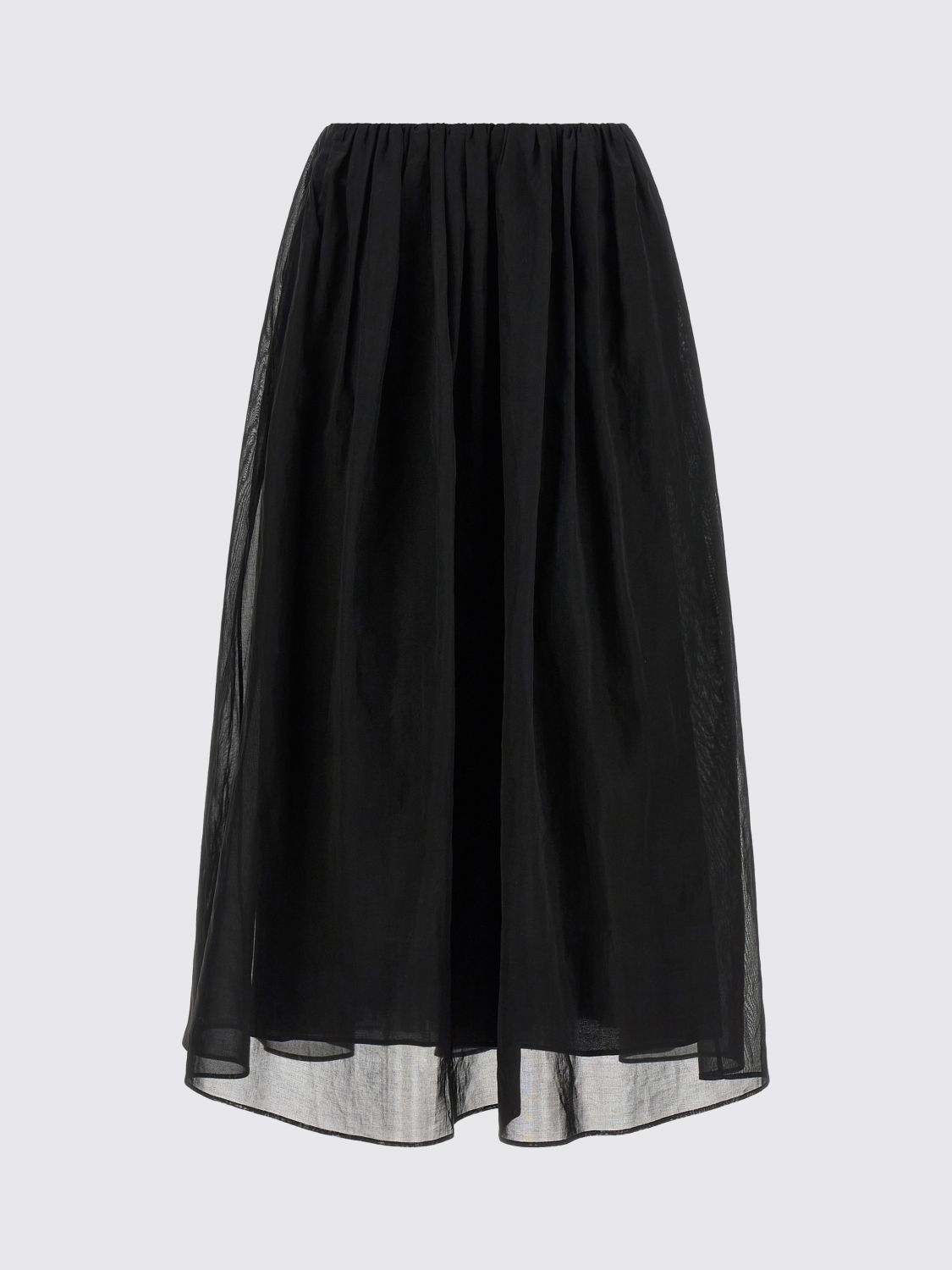 Brunello Cucinelli Brunello Cucinelli Skirt Woman Black Size 26" / US 2 / IT 38 - 2 Thumbnail