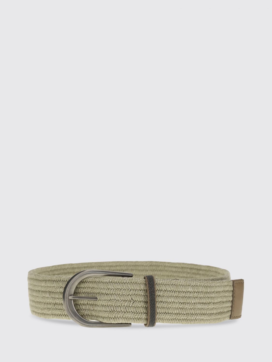 Brunello Cucinelli Brunello Cucinelli Belt Woman Grey Size ONE SIZE - 2 Thumbnail