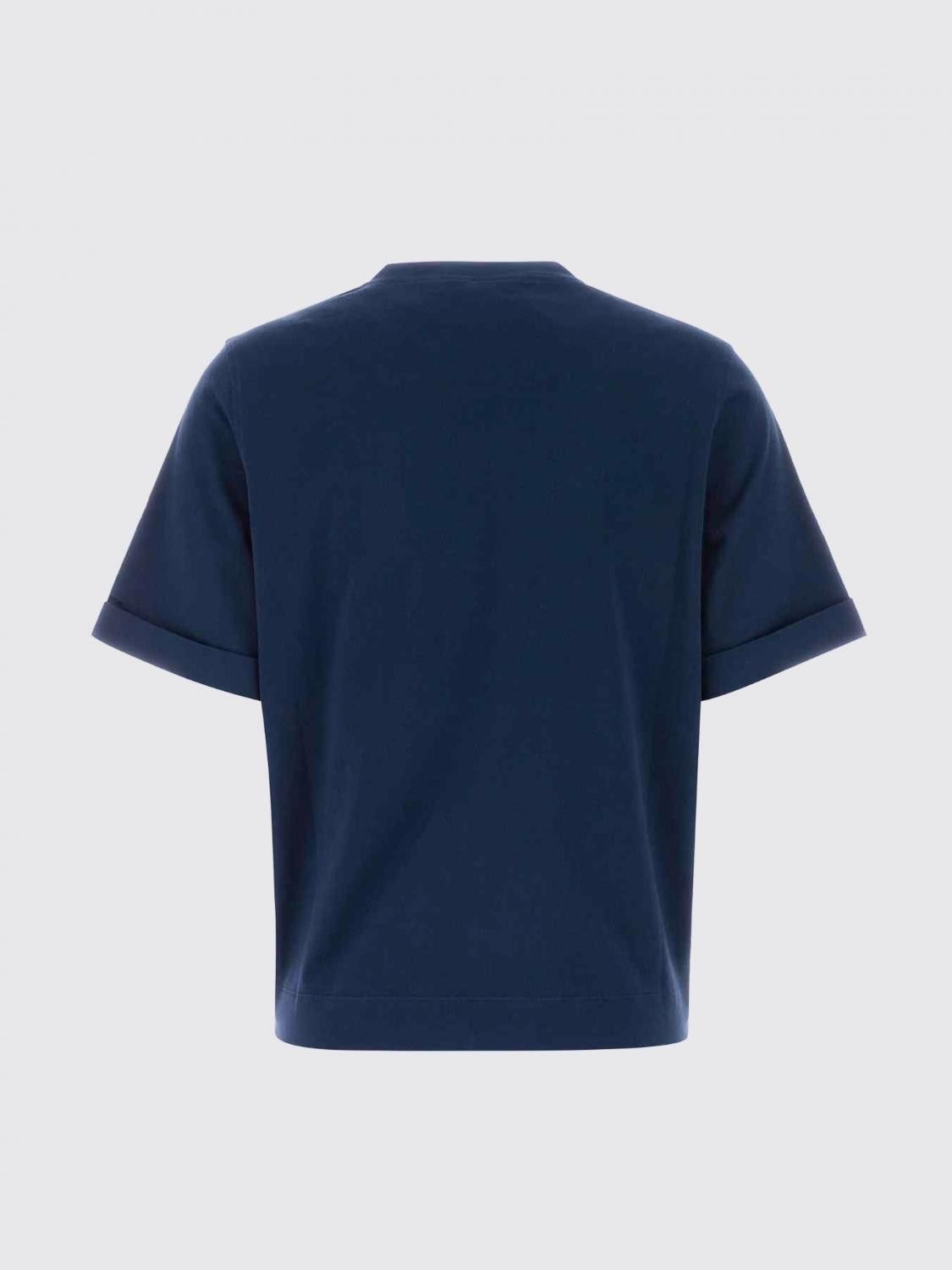 Brunello Cucinelli Brunello Cucinelli T-Shirt Woman Blue Size S / US 4 / IT 40 - 3 Thumbnail
