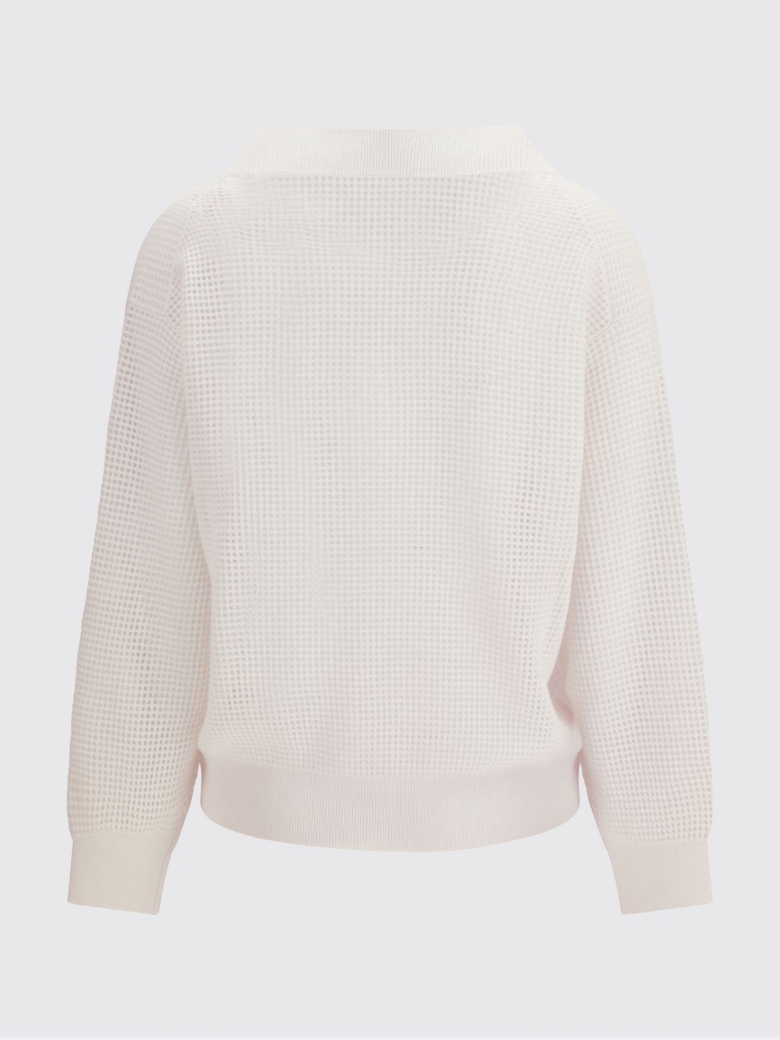Brunello Cucinelli Brunello Cucinelli Sweater Woman Smoke Grey Size S / US 4 / IT 40 - 3 Thumbnail