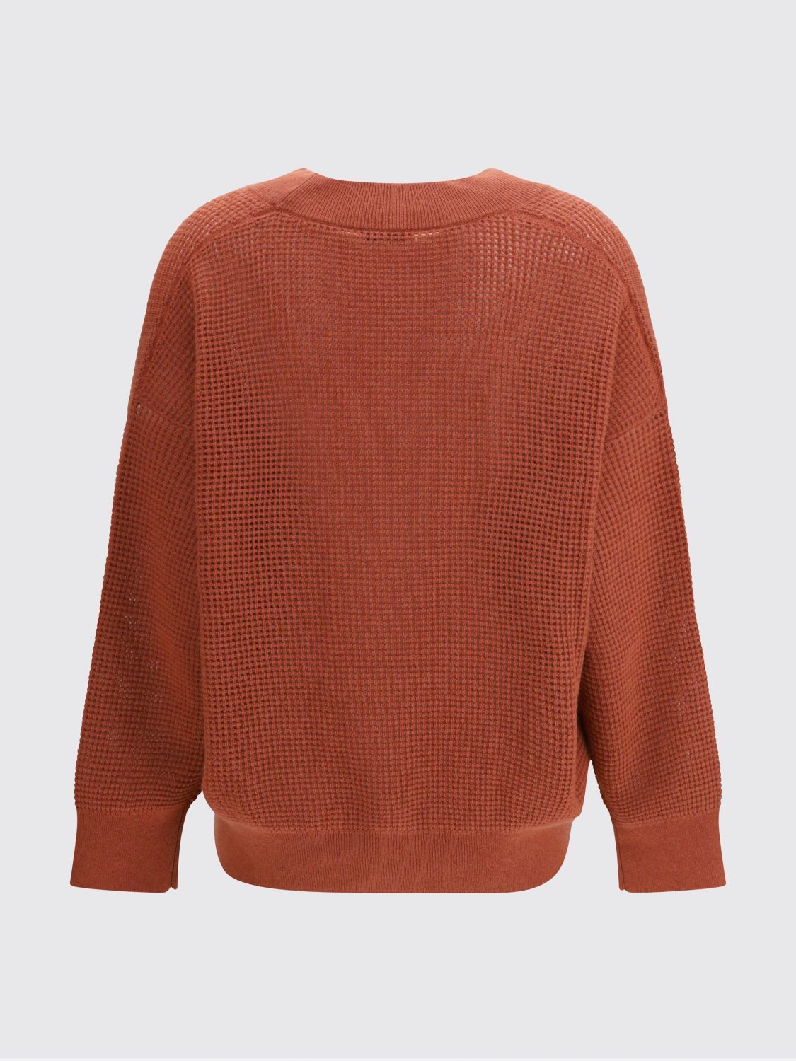 Brunello Cucinelli Brunello Cucinelli Sweater Woman Orange Size M / US 6-8 / IT 42-44 - 3 Thumbnail