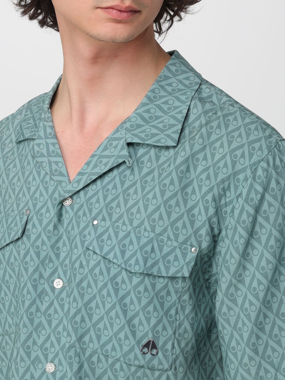 Moose Knuckles Moose Knuckles Shirt Men Green Size US M / EU 48-50 / 2 - 4 Thumbnail